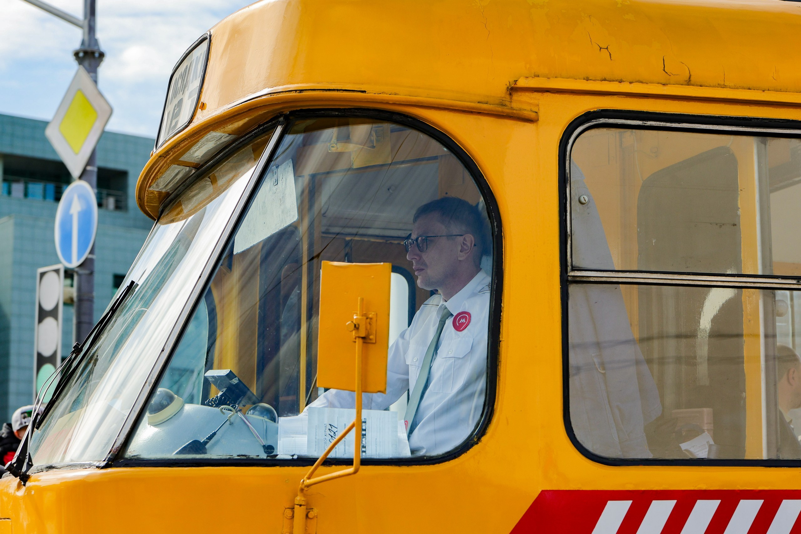 Парад трамваев. Репортажный, архитектурный, театральный и файн-арт фотограф Лена Мельникова в Москве