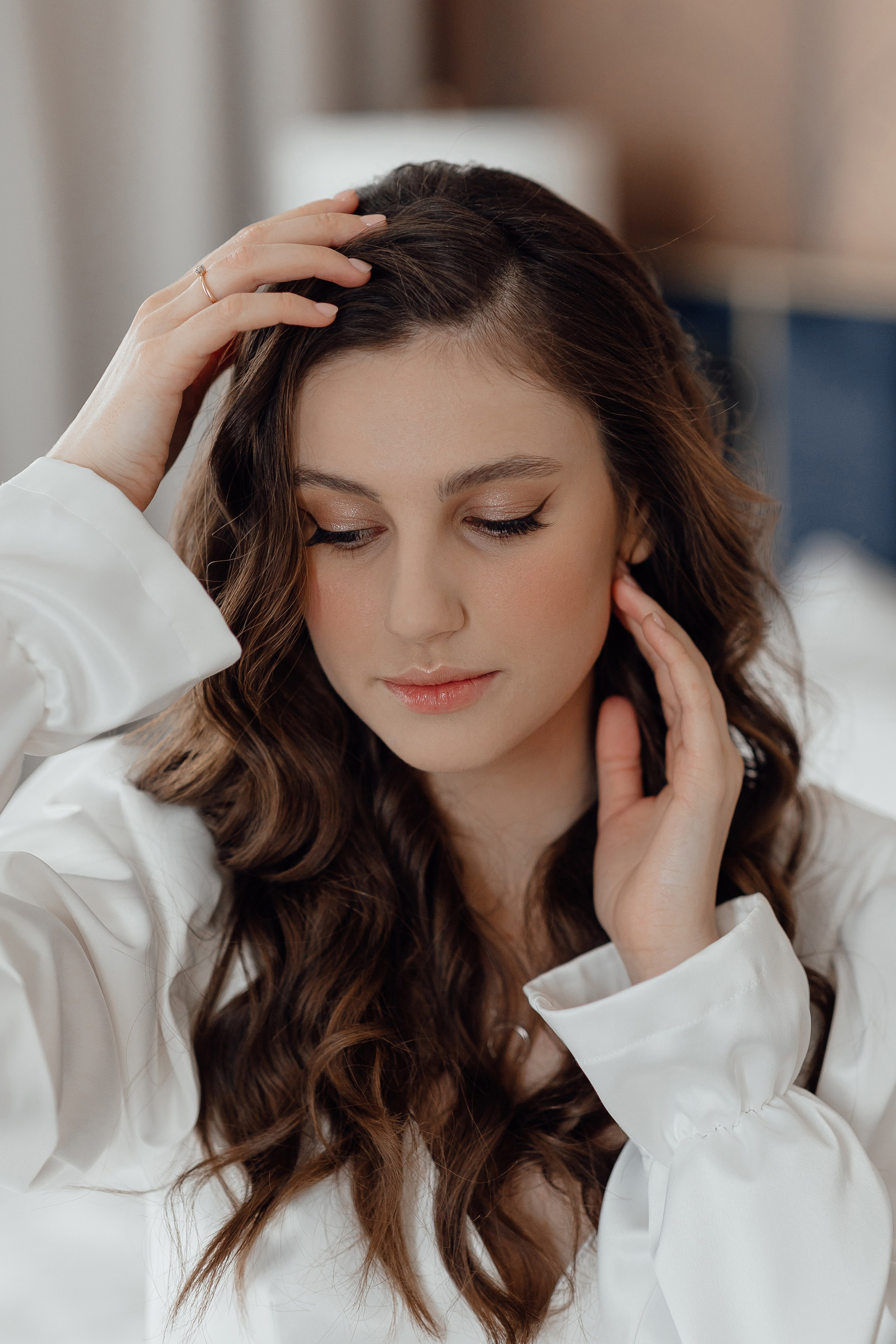 утро невесты в отеле Marriott Imperial Plaza