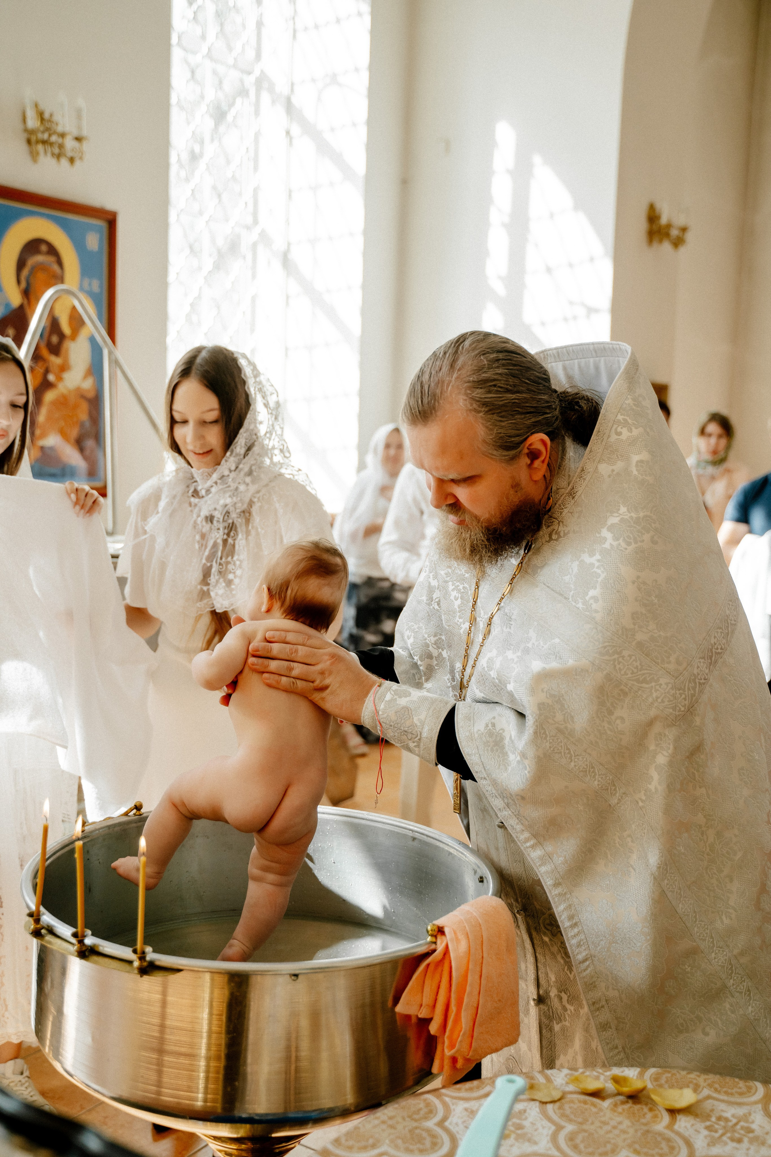 Крещение малышки. Фотограф в городе Бирск Самойлова Екатерина