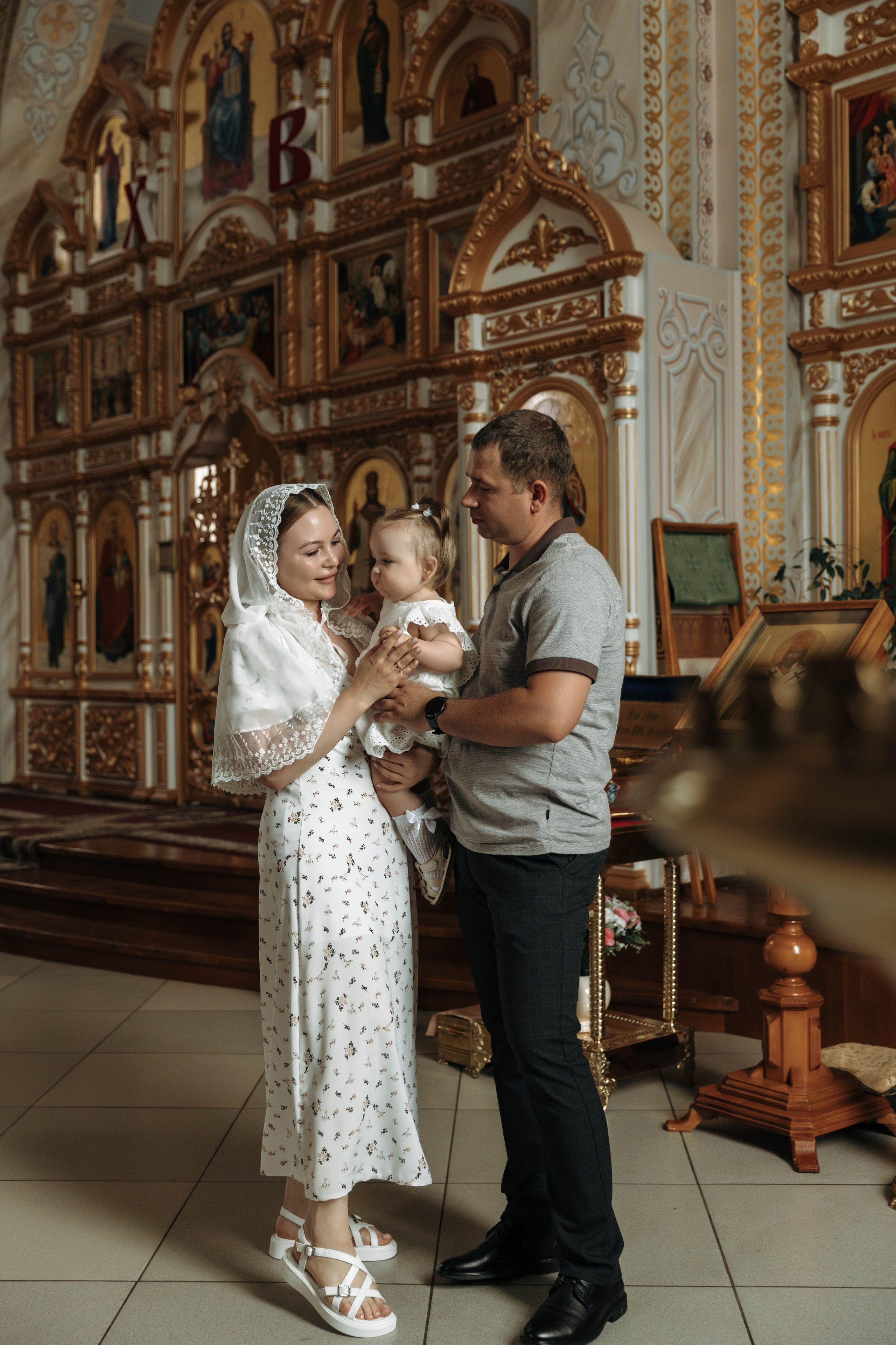 Таинство Крещения Сони. Фотограф Сальск Катерина