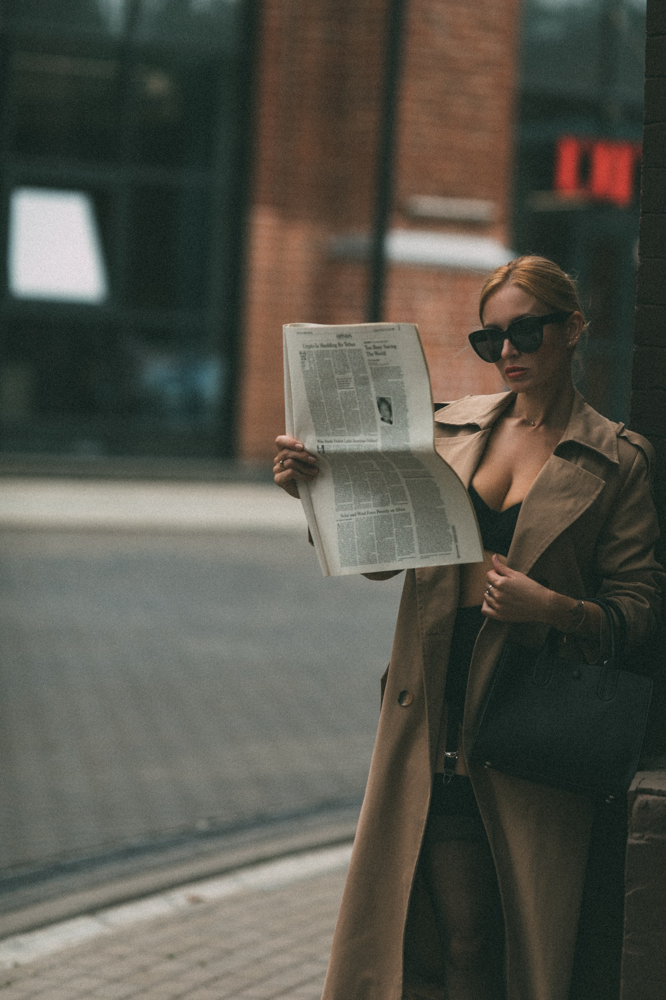 Улица & природа. Модель Москва каталожная и творческая съемка Anna Antlers