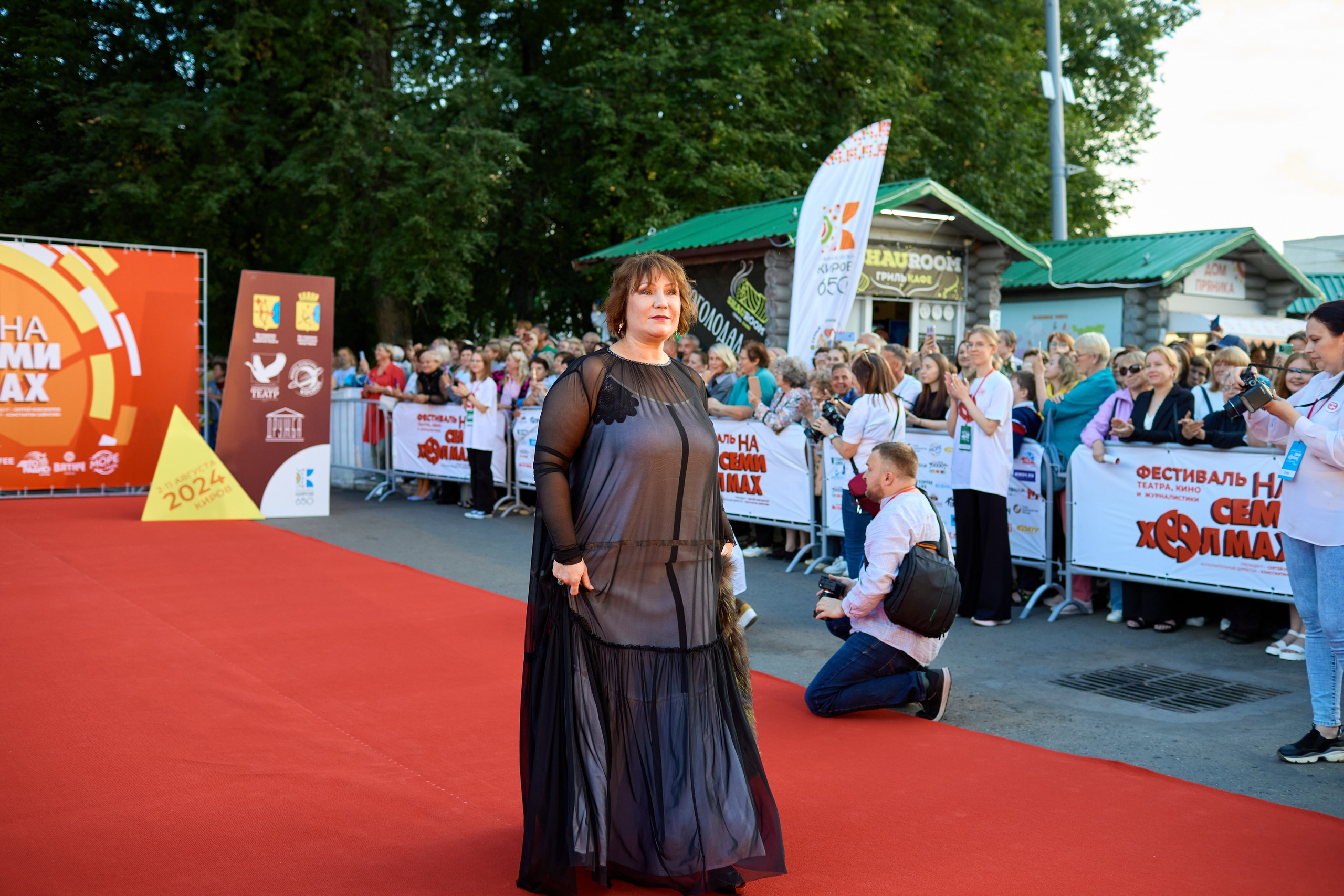 Открытие фестиваля «На семи холмах» 2024. Фотограф Илья Прохоров в Кирове