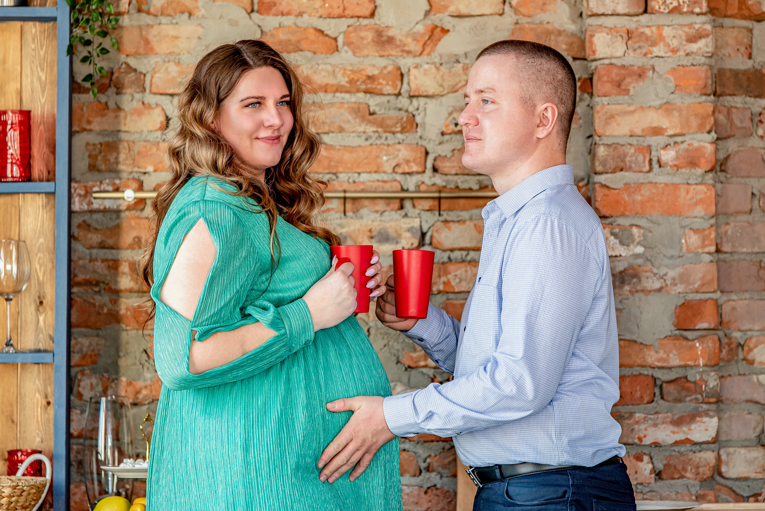 Съемка «в ожидании» для нежной Кристины в студии Романс. Ольга Ли свадебный семейный фотограф Иркутск