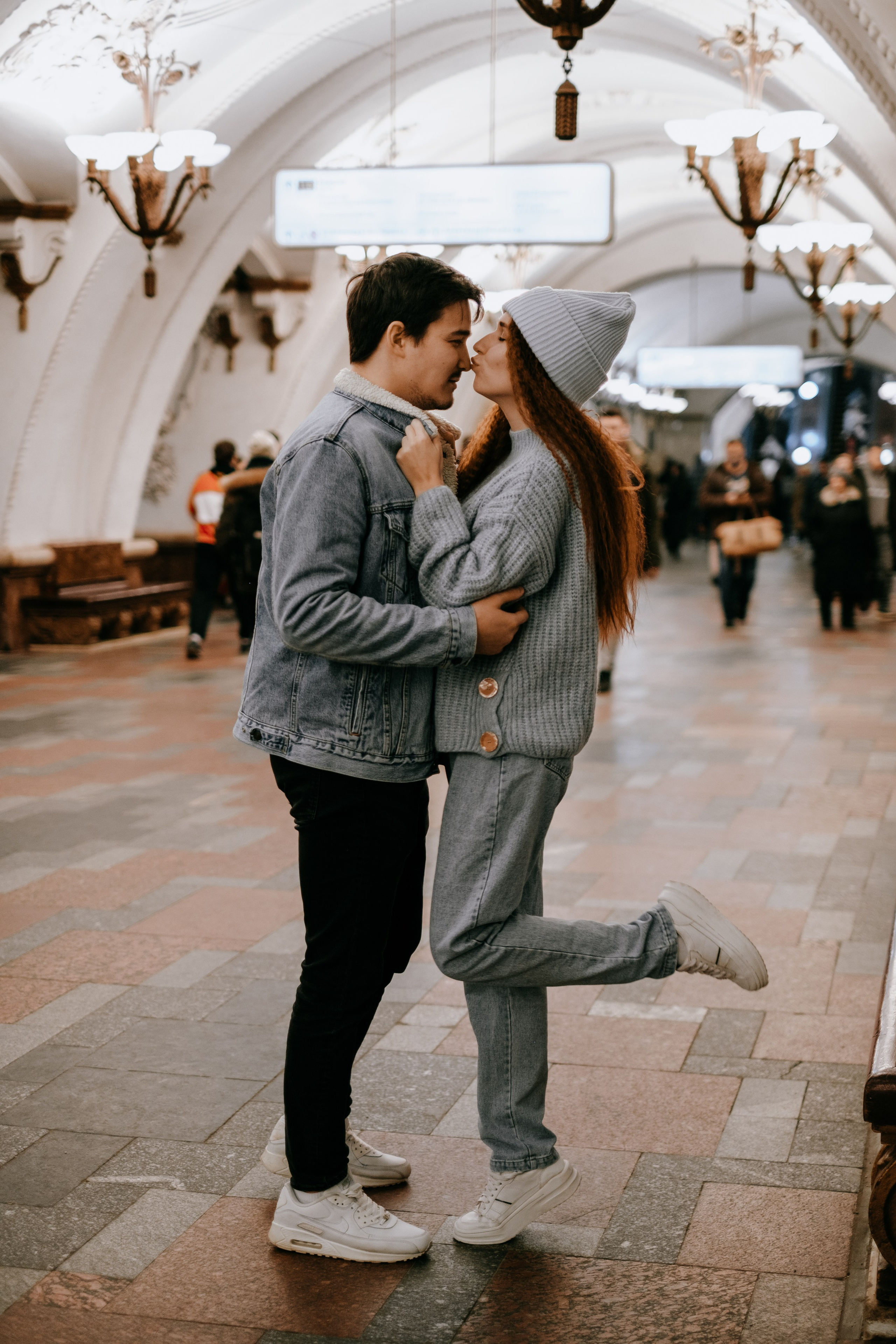 Любовь в ритме метро. Photographer Victoria Slavnova
