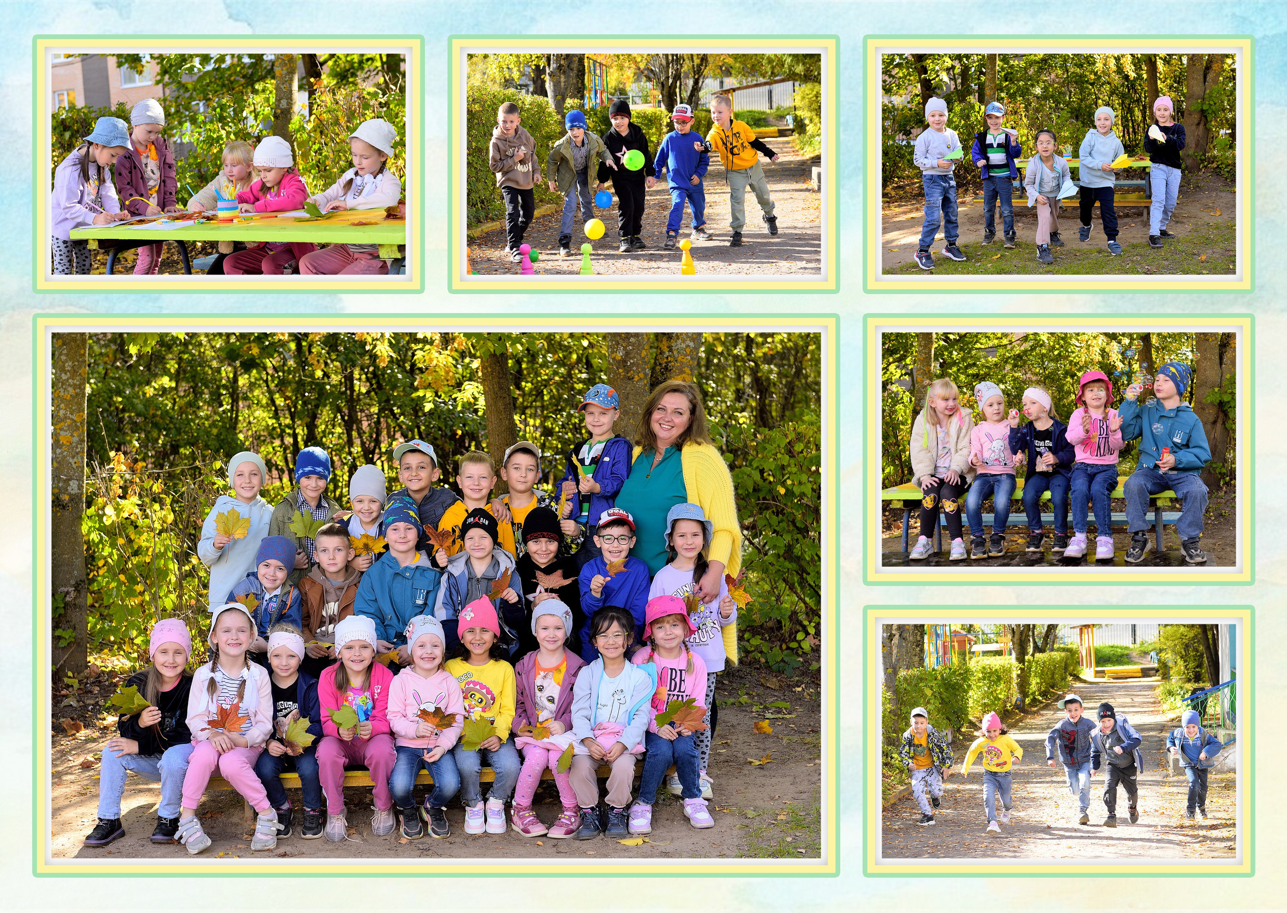 11-Альбом на 3-4 разворотов. Выпускные альбомы для школ и детских садов Александр и Динара