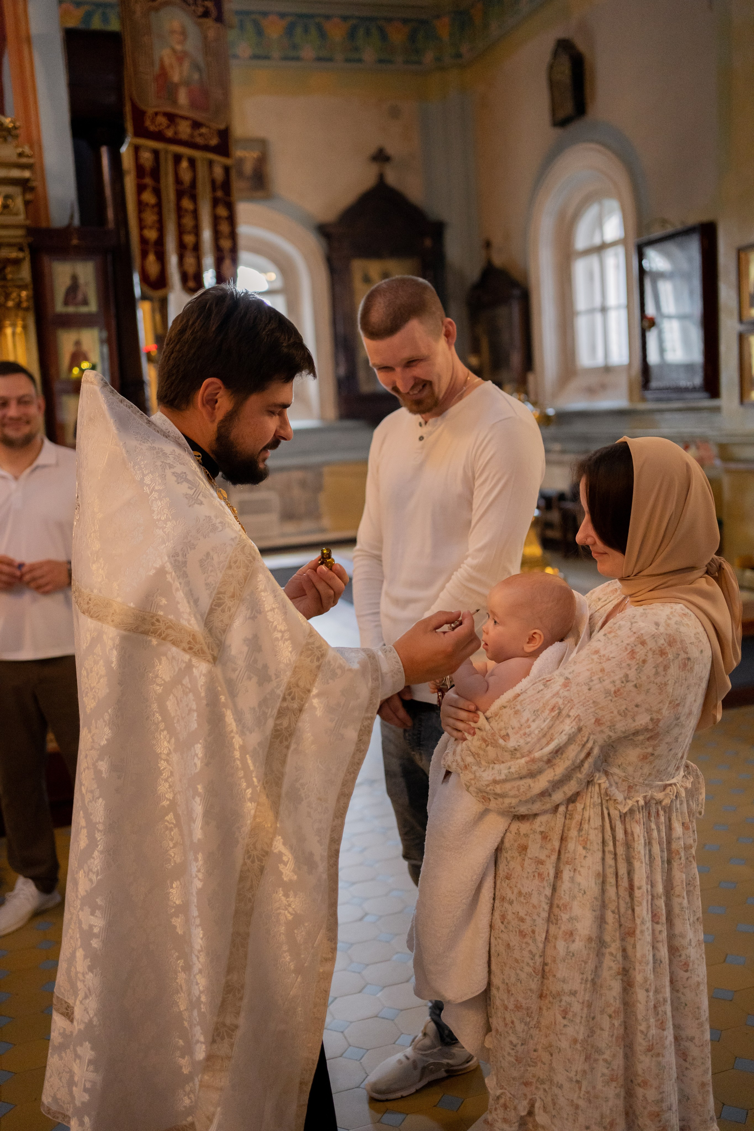 Крещение Анечки. Фотограф грудного вскармливания в Москве Екатерина