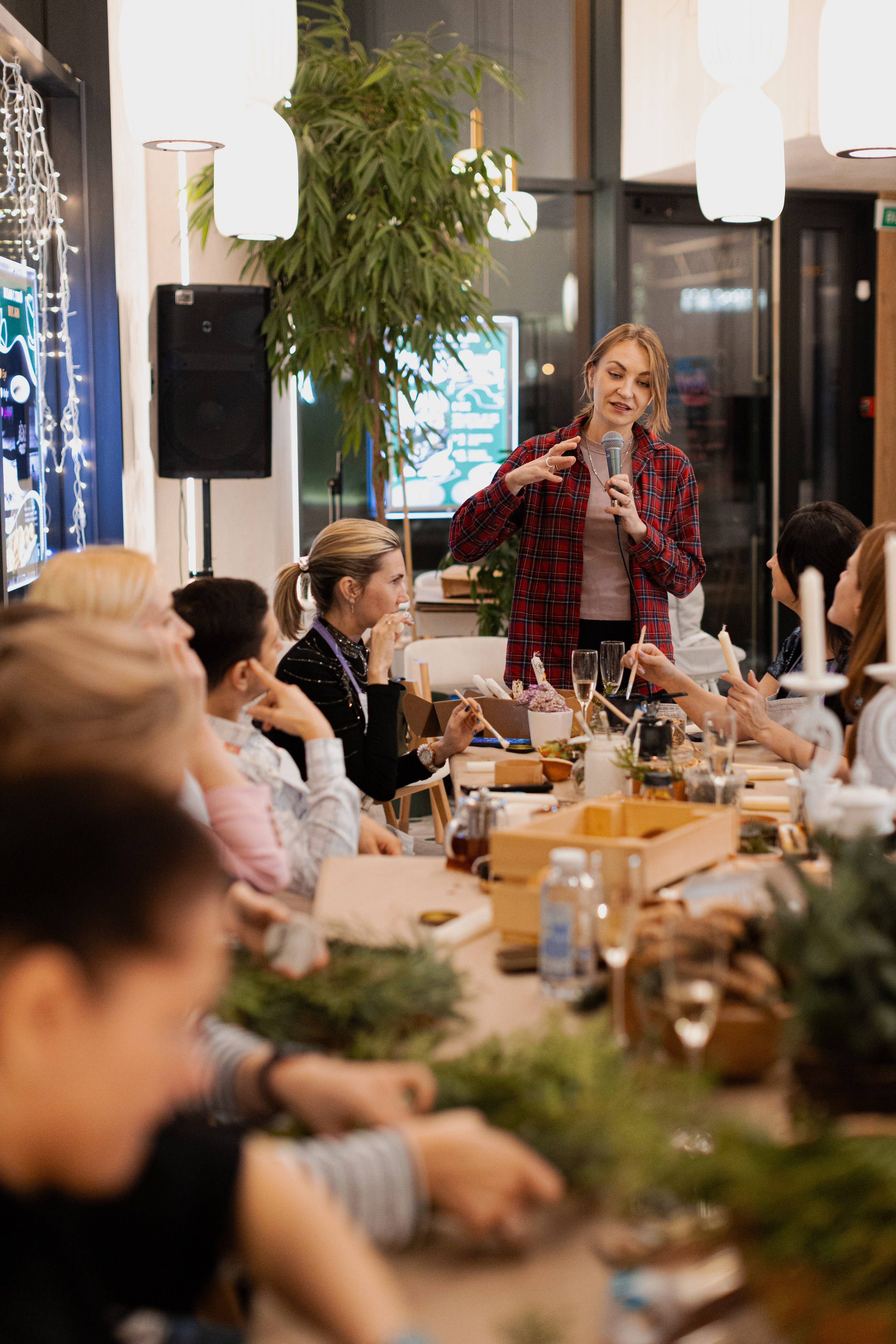 Мк свечи и венок (новогодний корпоратив). Анастасия Ракчеева Художник
