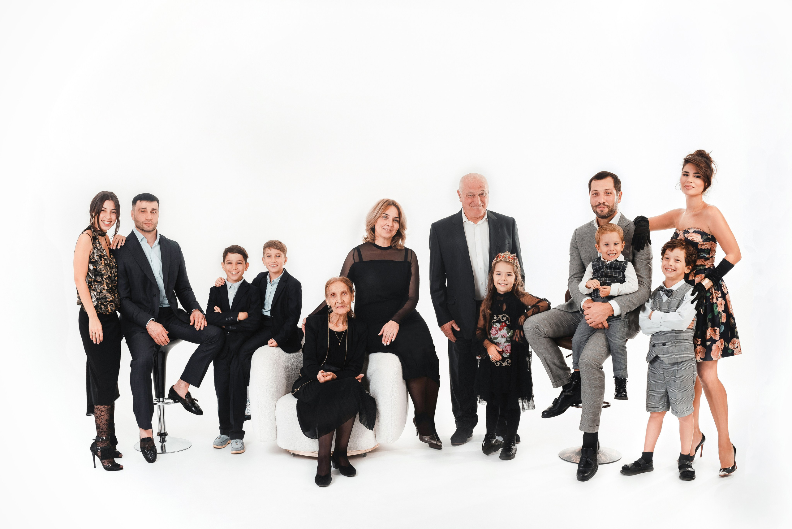 Фотосессия осетинской семьи. Фотограф Юлия Кондратьева