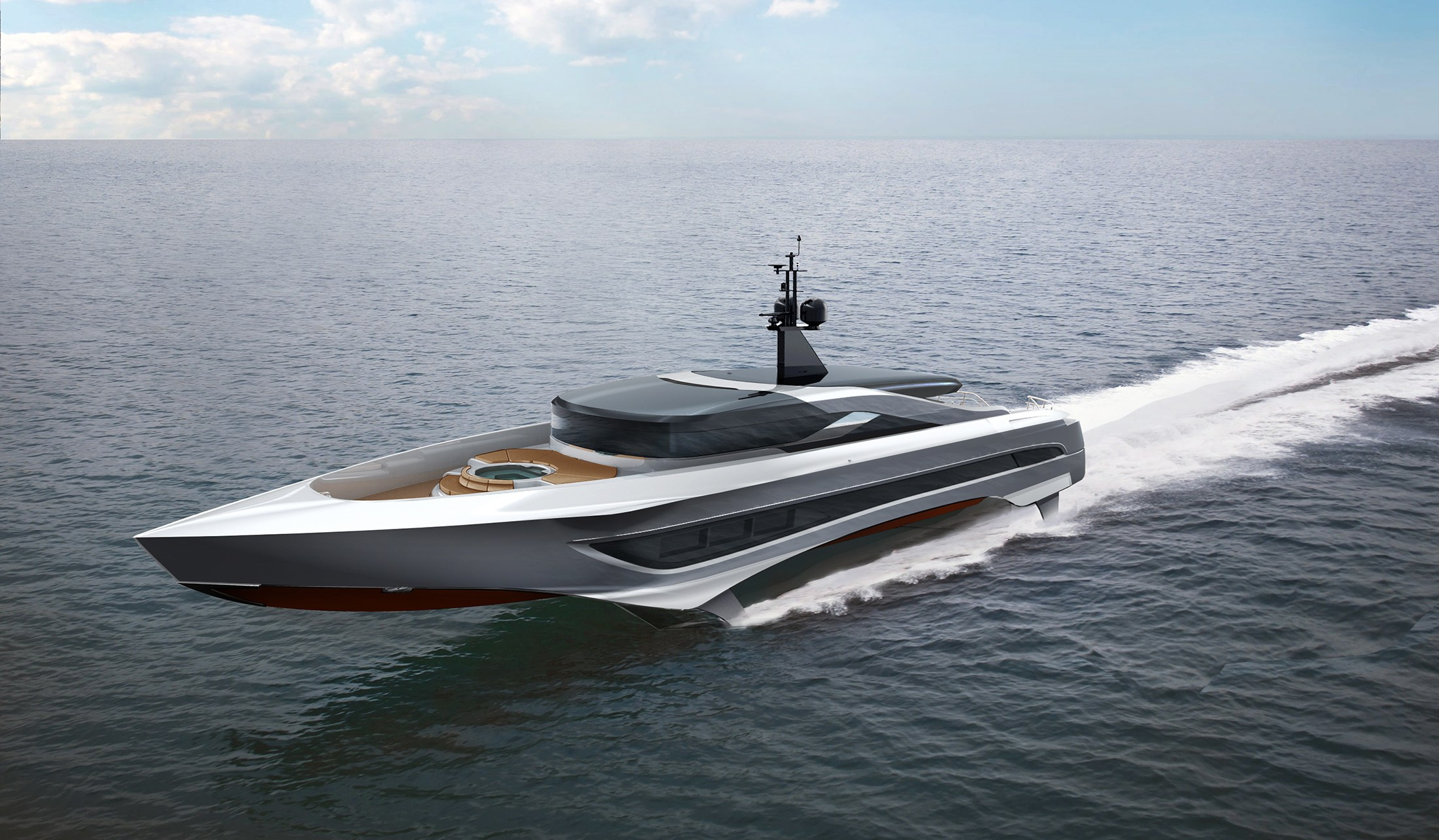 Hydrofoil yacht project 37 m. Home