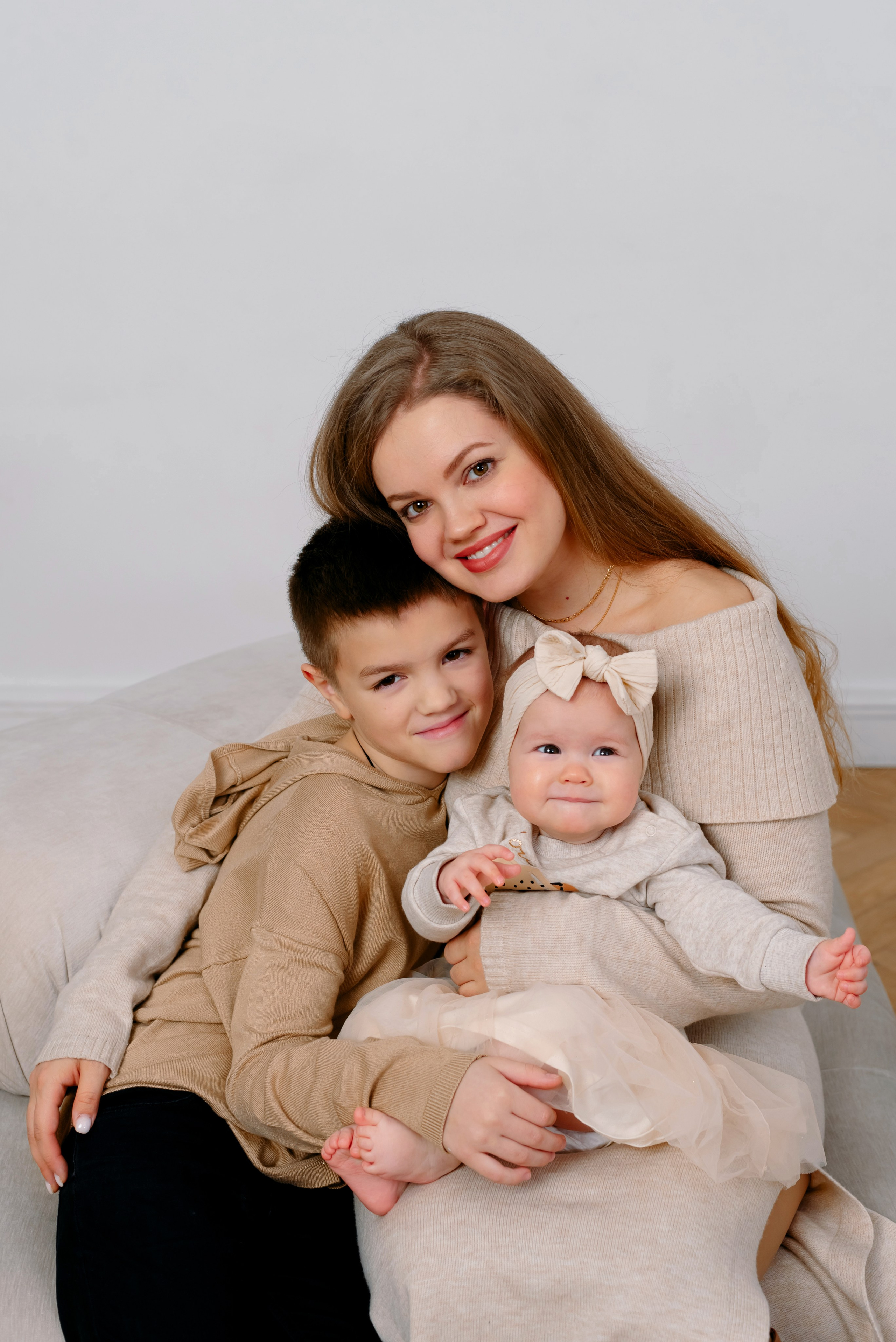 Фотосессия большой семьи. Фотограф Юлия Кондратьева