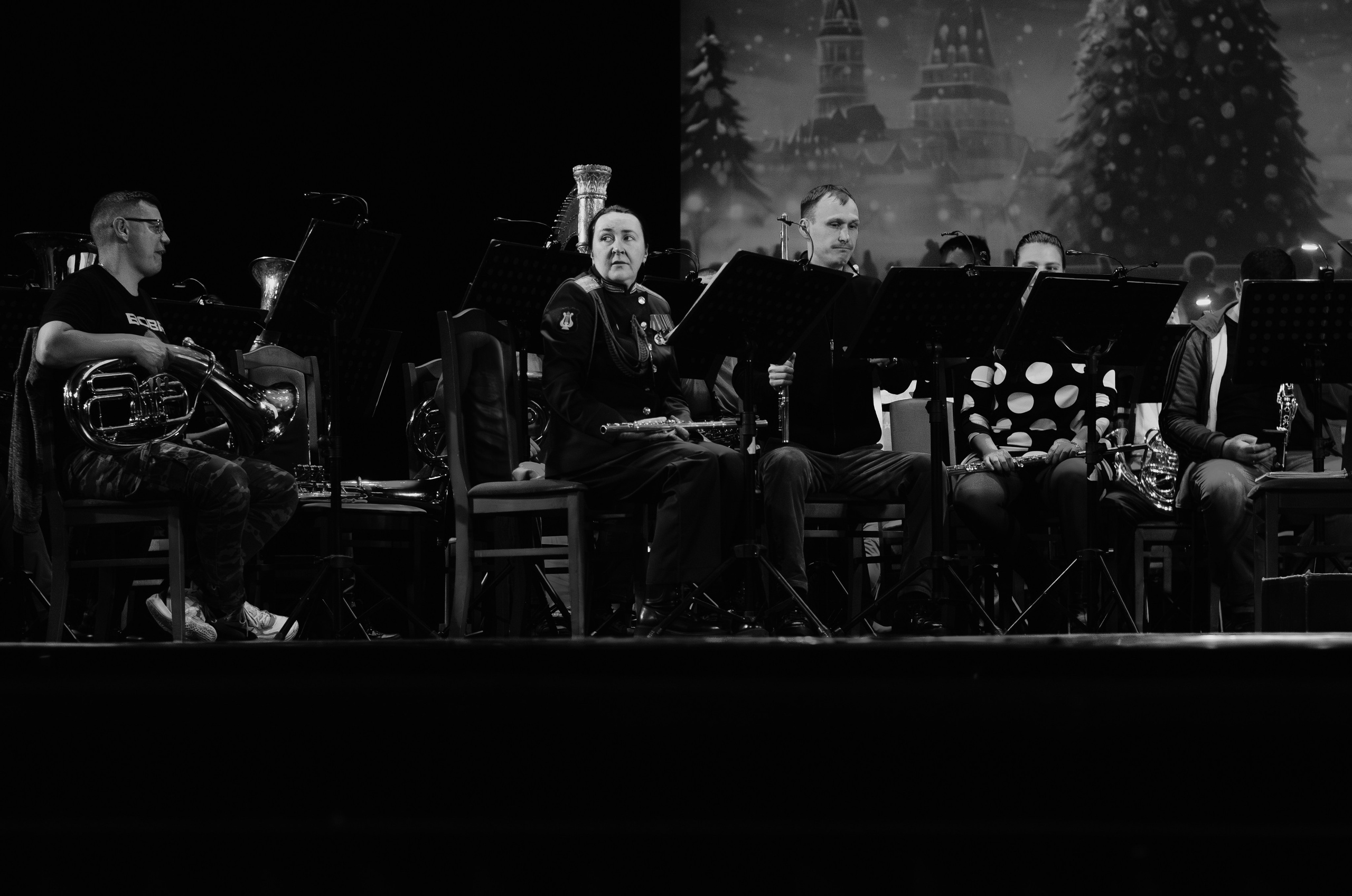 Новогодняя программа «Щелкунчик» на сцене Дома Офицеров. Портретный и репортажный фотограф в Санкт-Петербурге Варвара Жукова