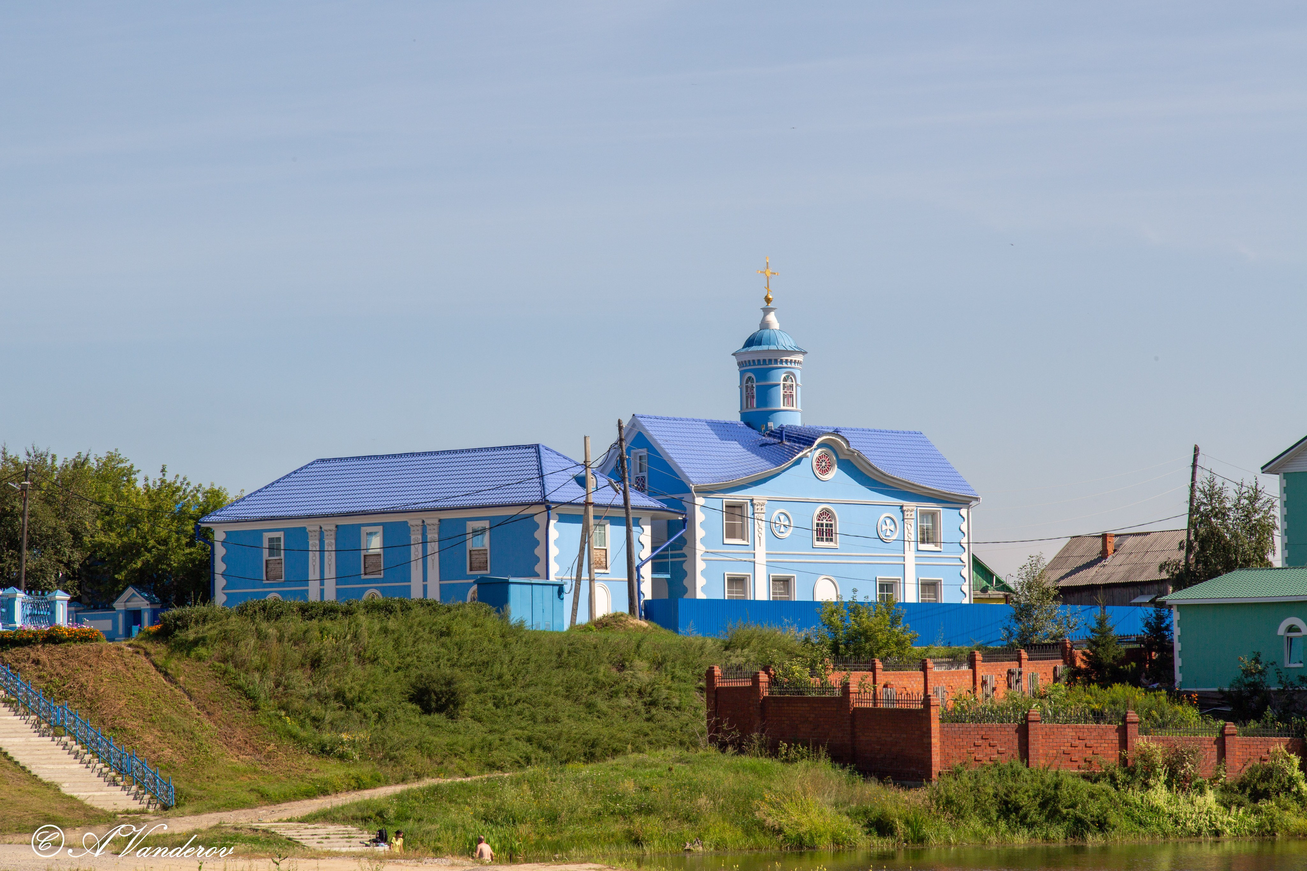 Храм Казанской иконы Божией Матери Тельма. Фотограф Омск | Александр Вандеров