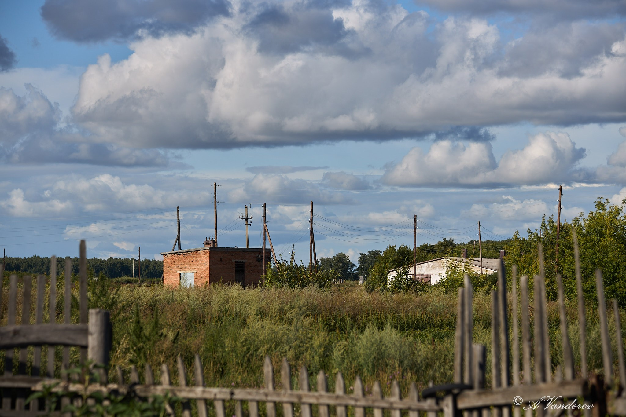 Село Савкино Баганского района Новосибирской области. Фотограф Омск | Александр Вандеров