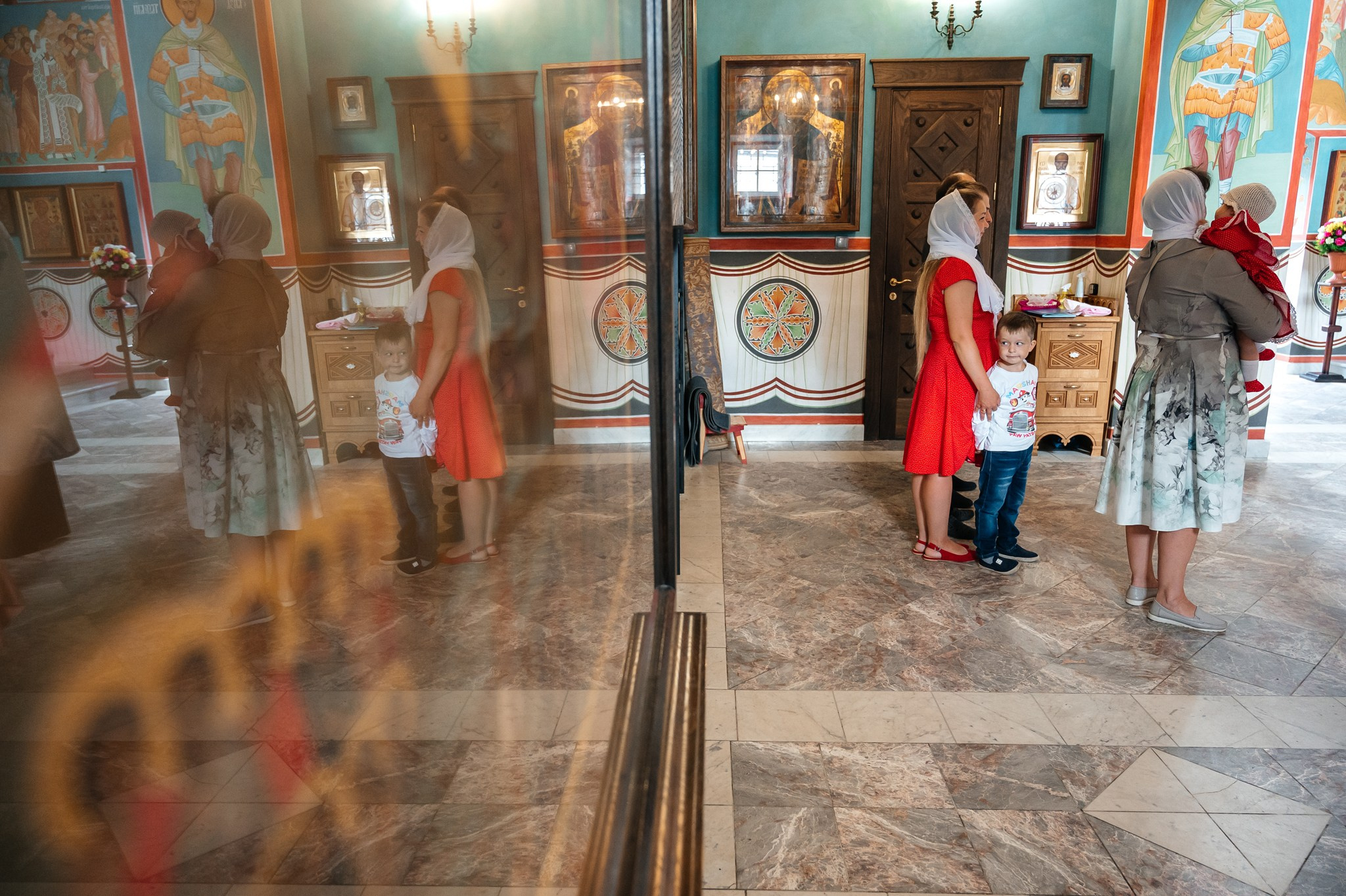 Крещение в храме. Свадебный и семейный фотограф из Санкт-Петербурга Климов Анатолий