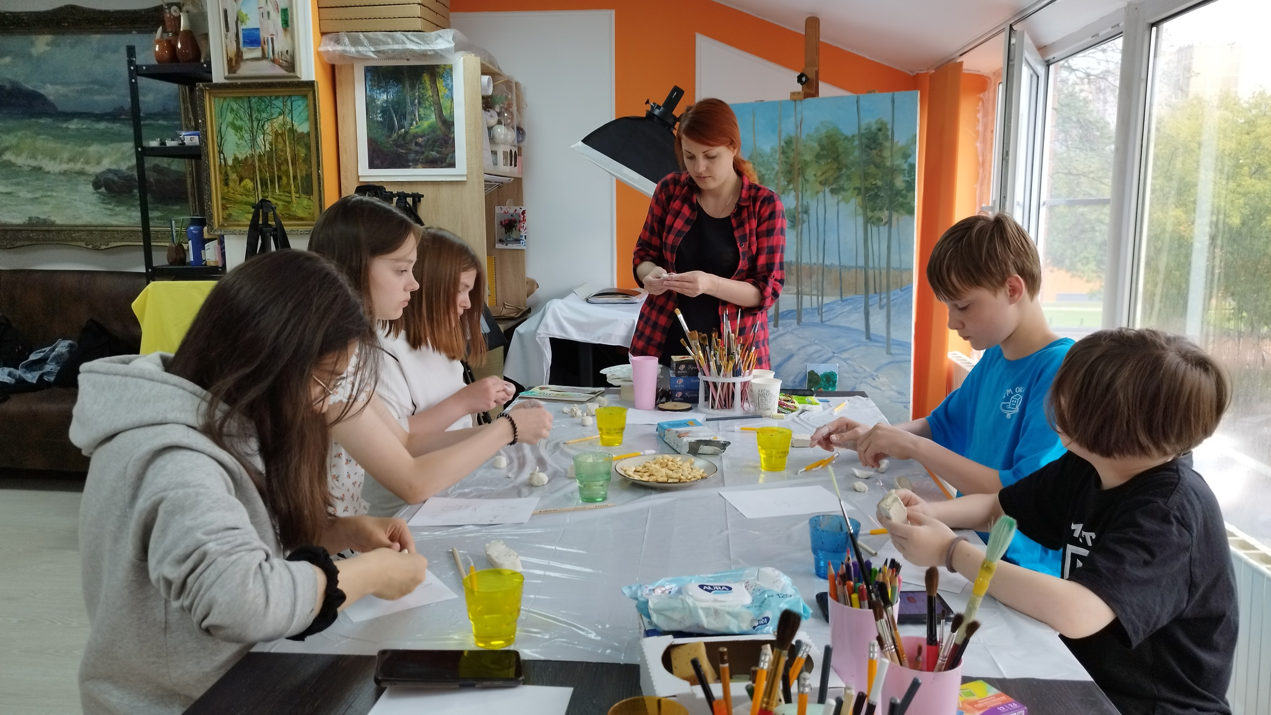 Приглашаем в арт-лагерь в Москве для детей!. Арт-вечеринки и мастер-классы в Москве для взрослых и детей