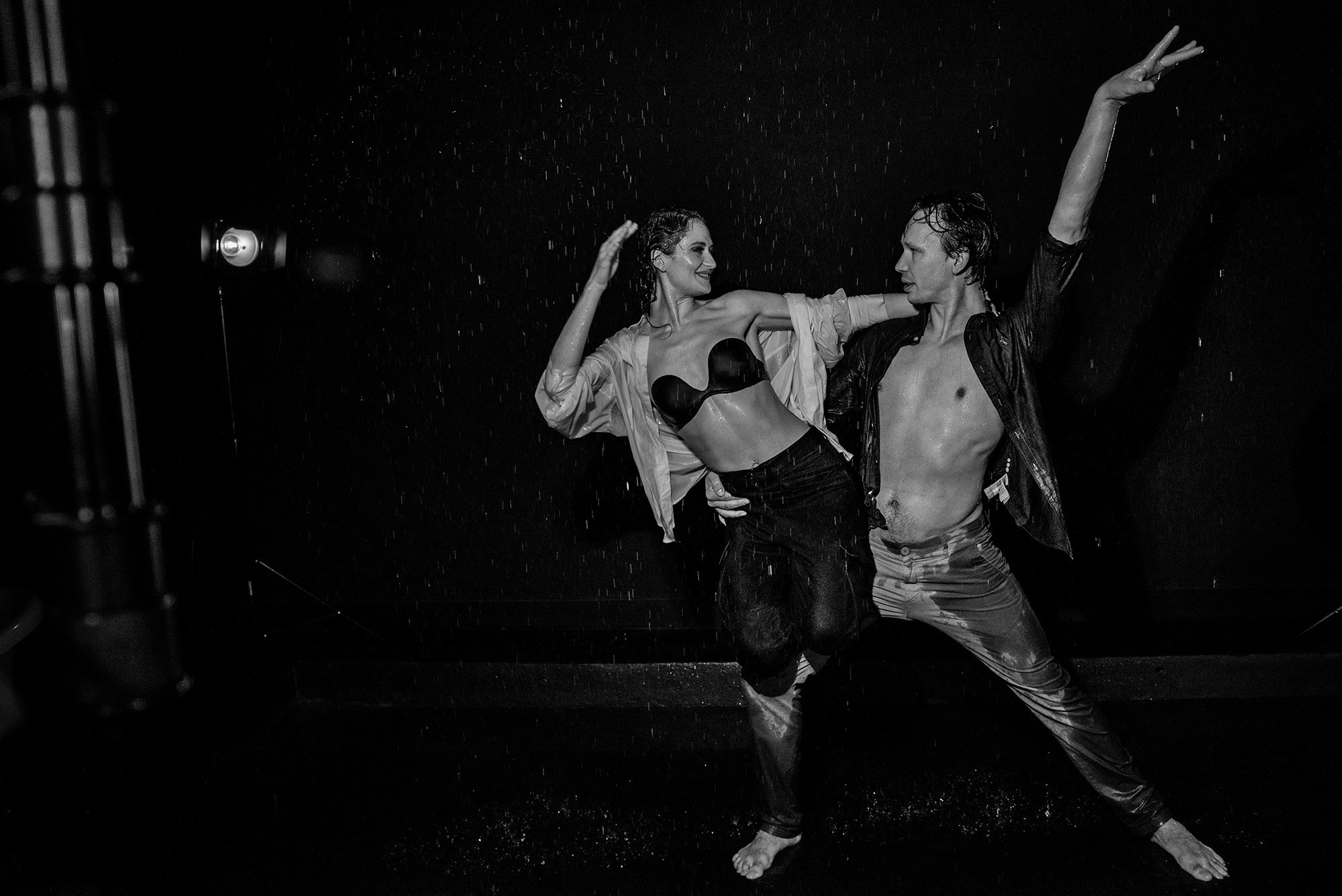 Love Story под дождем. Фотограф и дизайнер в Москве Екатерина Лобачева