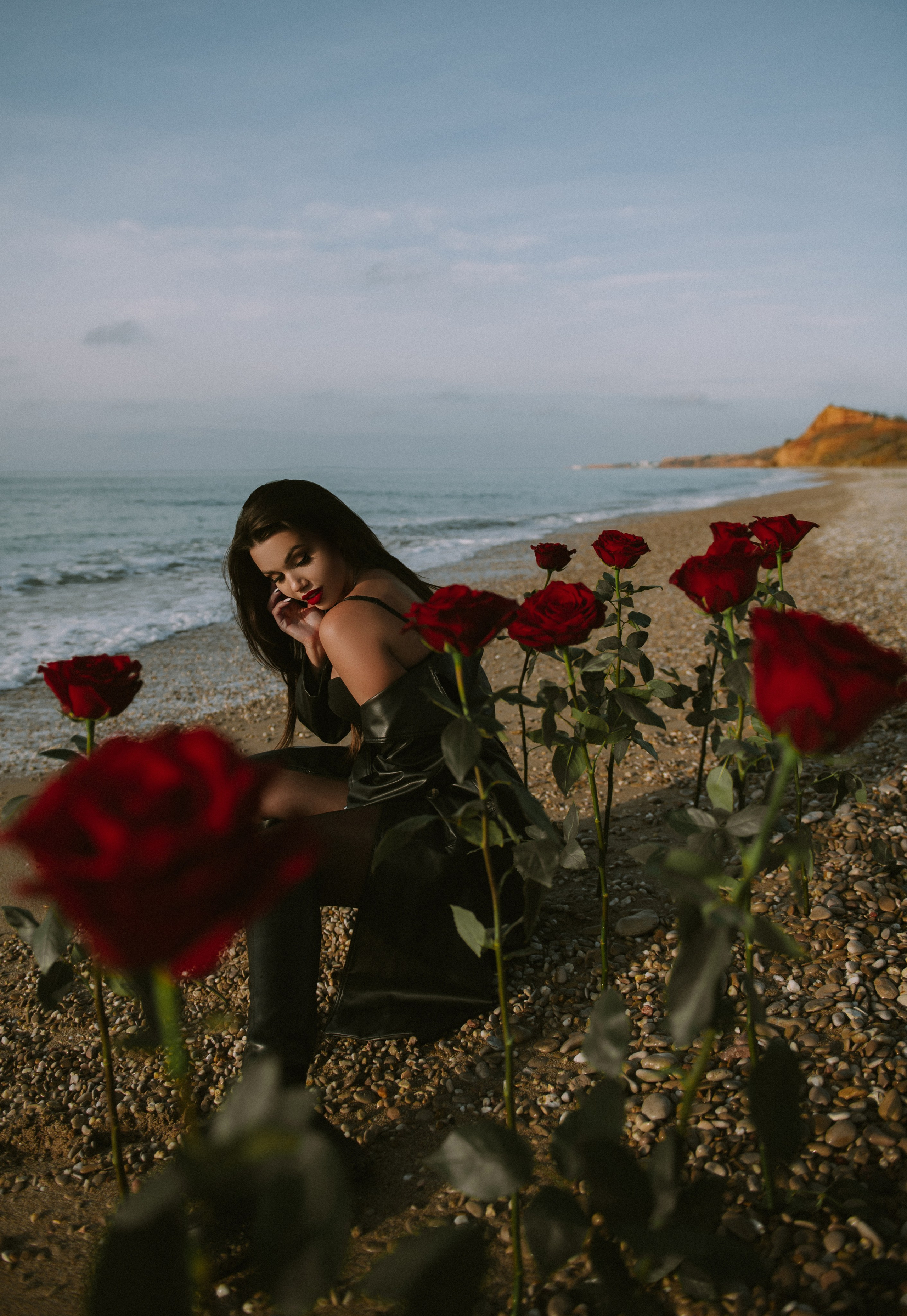 Настя.Розы.Море. Свадебный, женский, семейный фотограф в Севастополе Юлия Мошенко