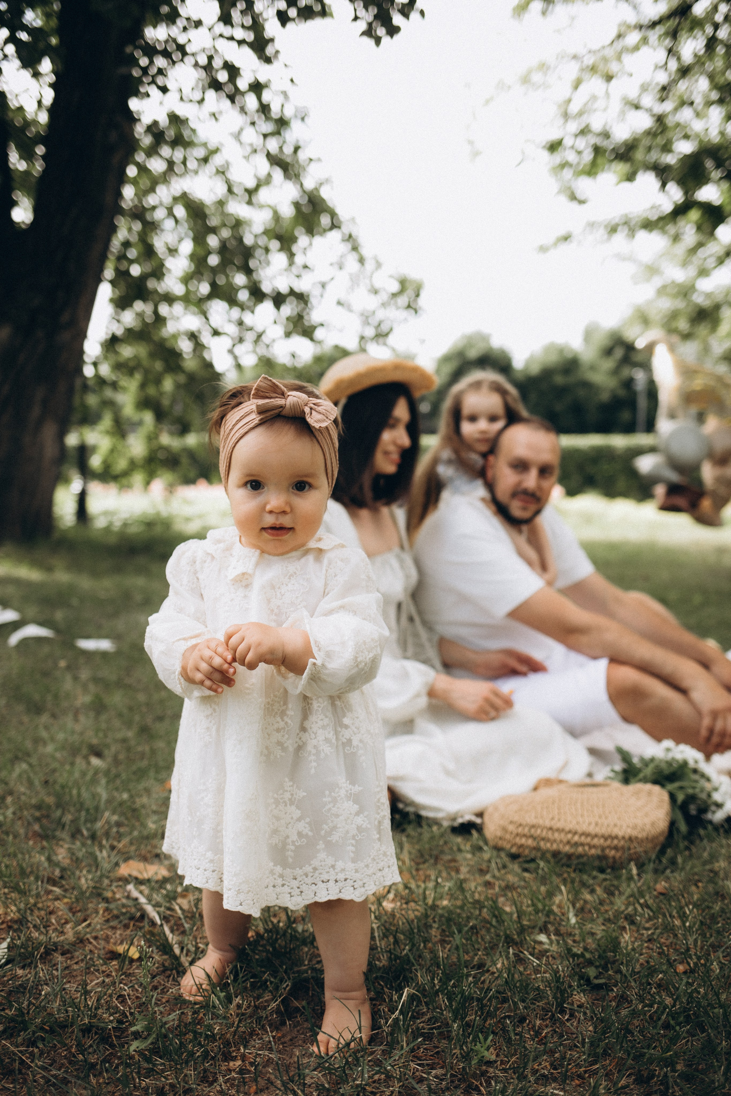 Летний семейный пикник на природе. Семейный и свадебный фотограф Анна Кожокарь
