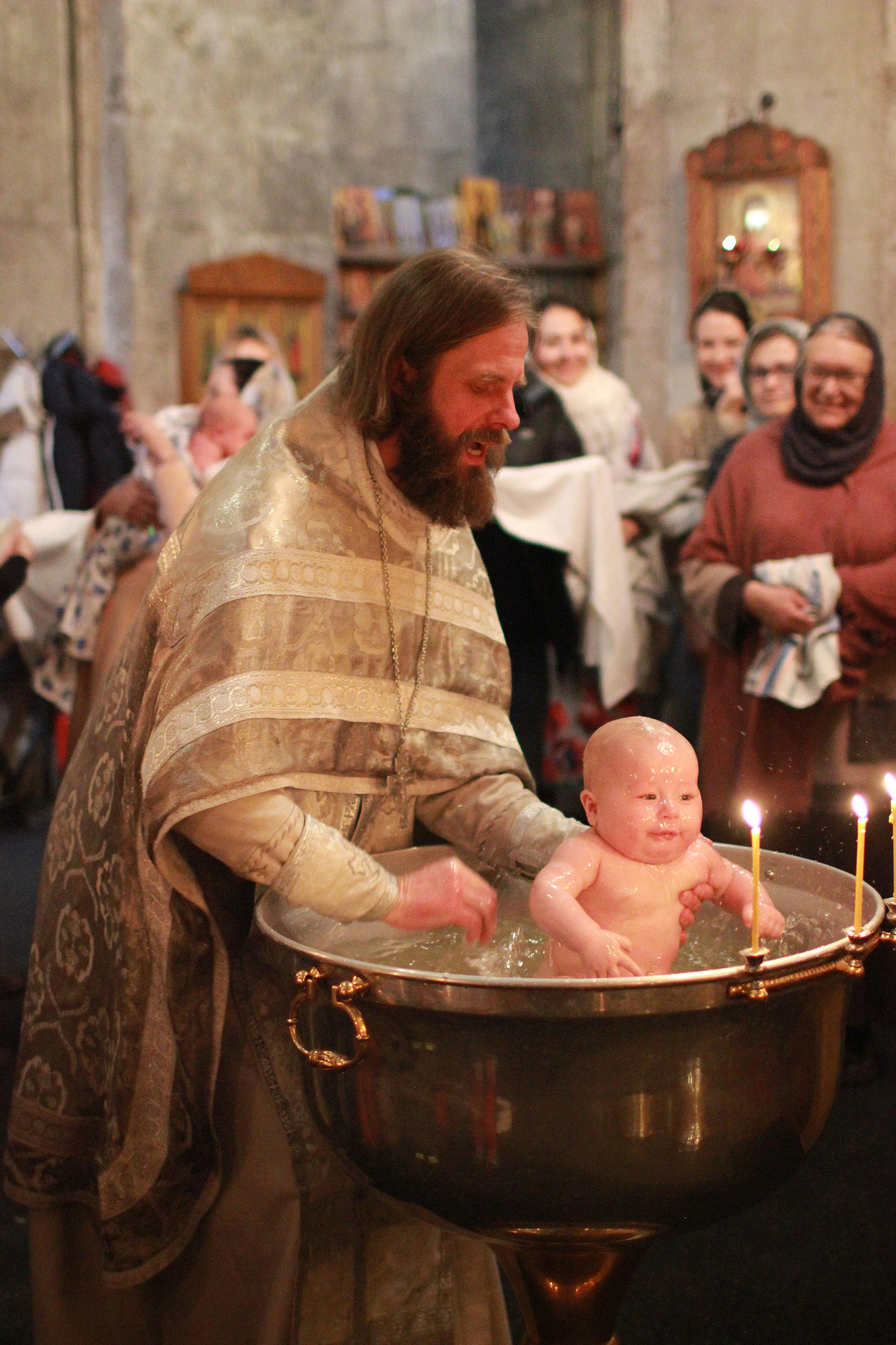 Крещение. Фотограф и видеограф в Москве