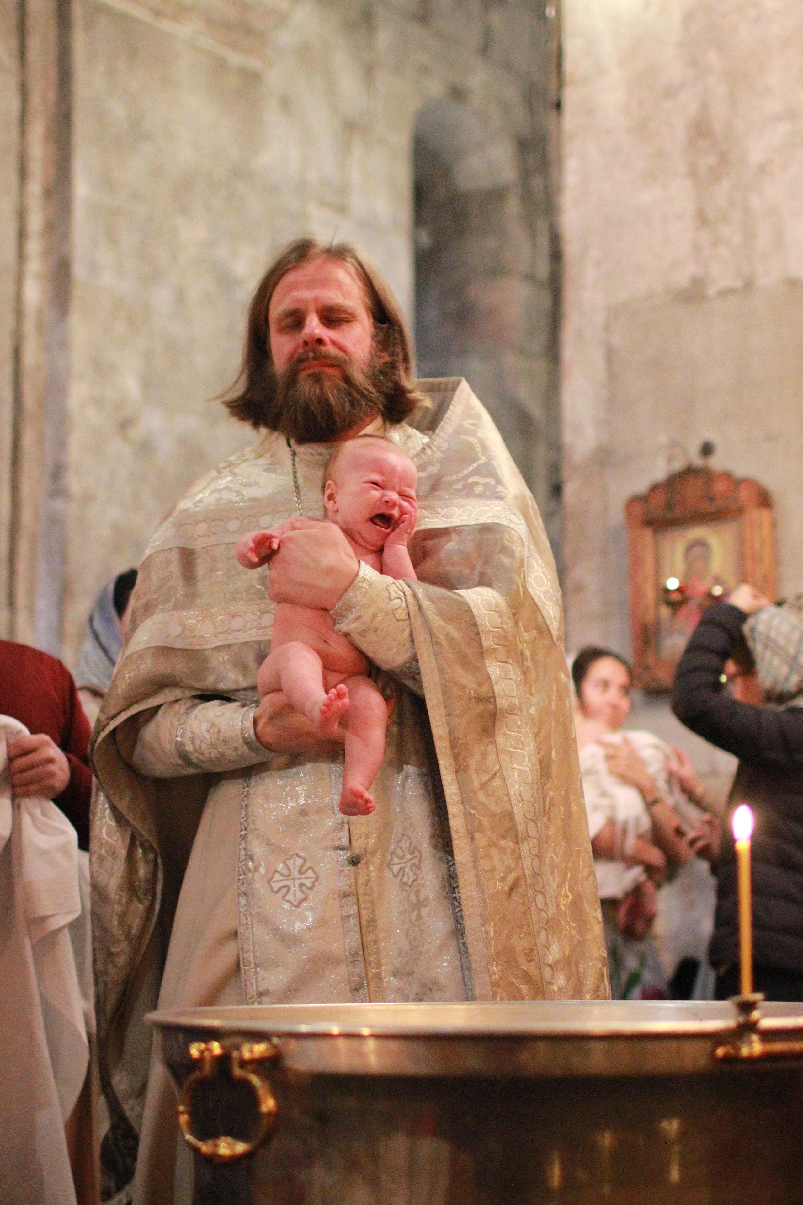 Крещение. Фотограф и видеограф в Москве
