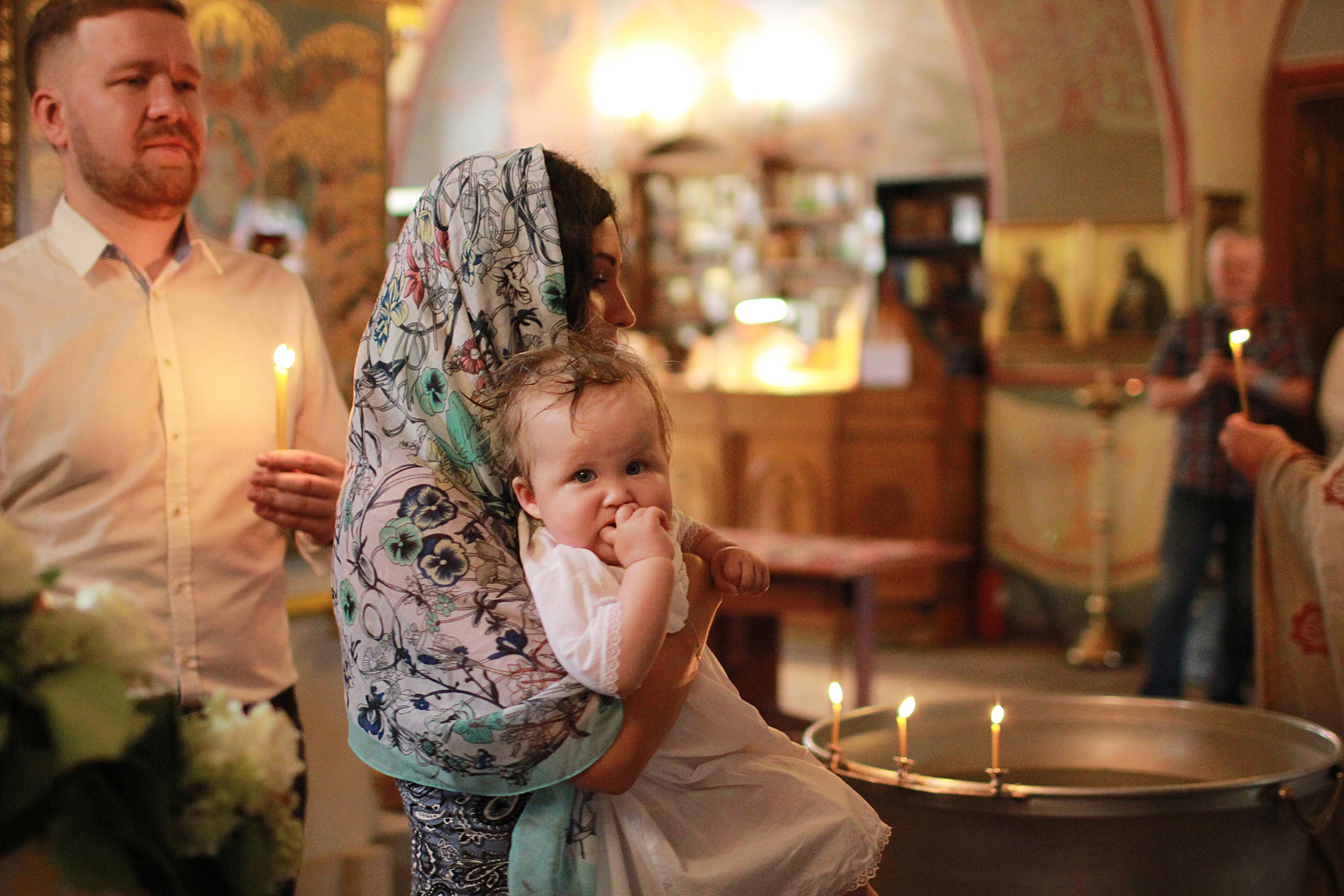 Крещение. Фотограф и видеограф в Москве