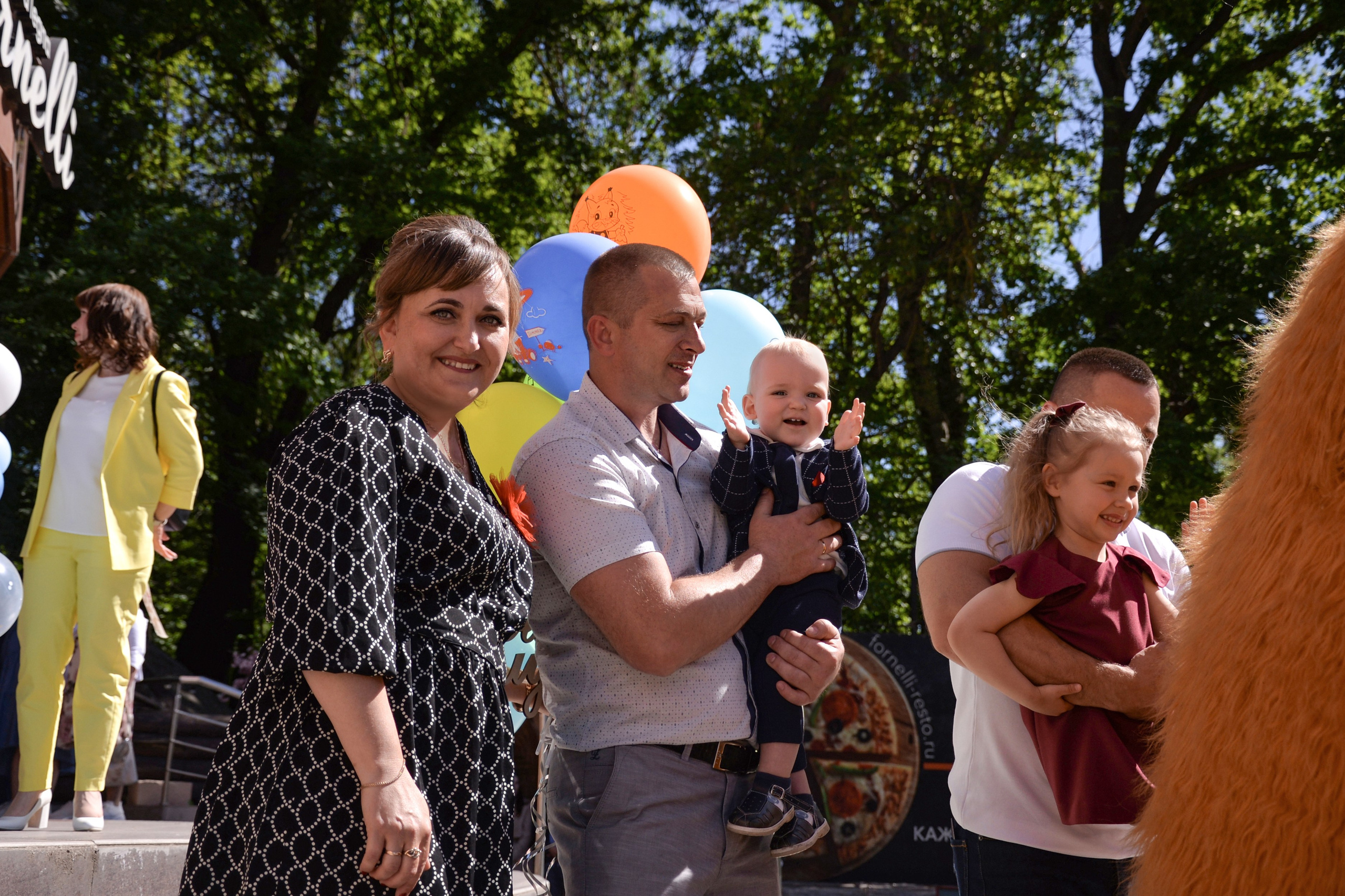 ДР Миша 1 годик, ресторан Форнели. Семейный и свадебный фотограф Галина Абакумова, фотосессии в Белгороде