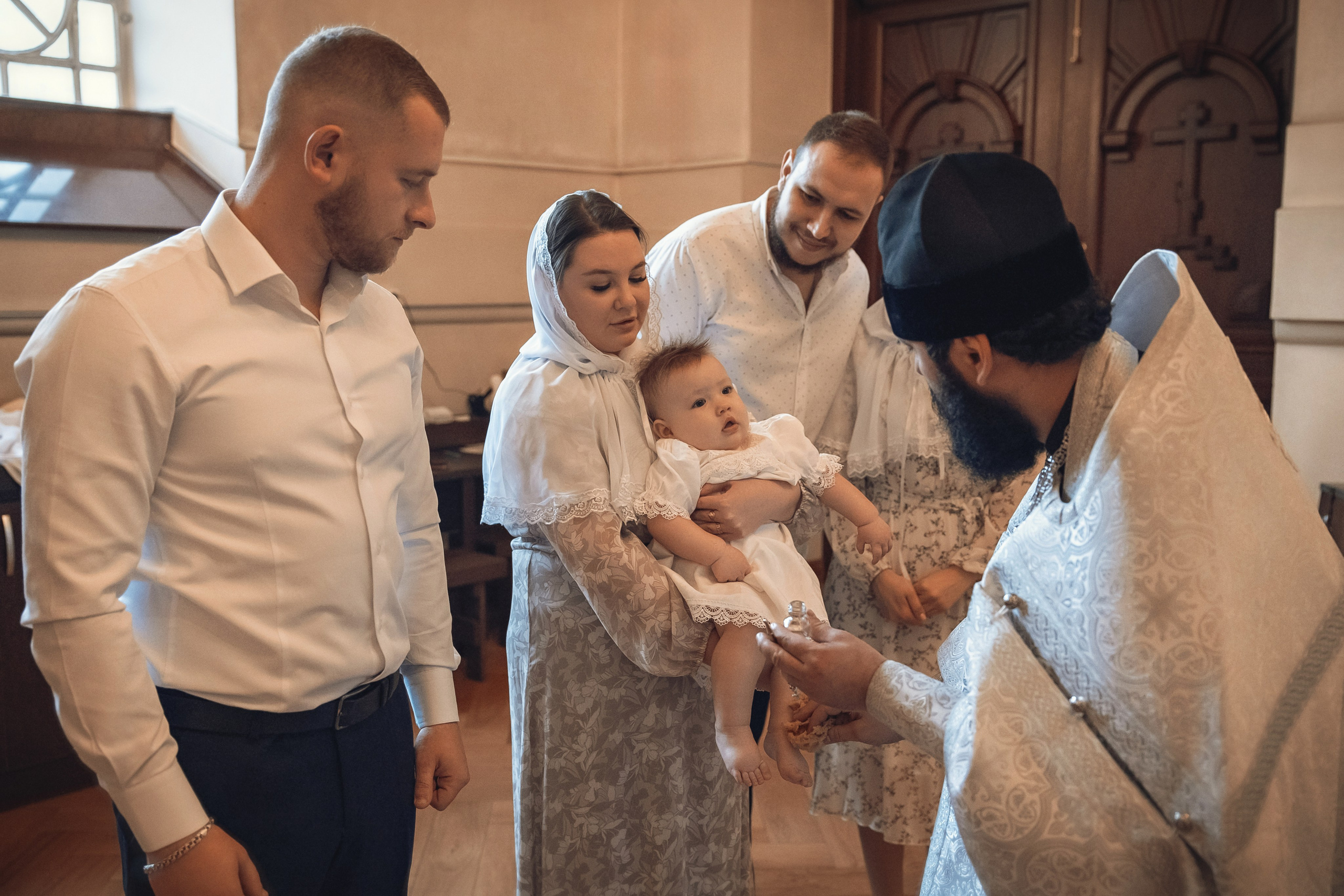 Таинство Крещения Валерии. Свято-Екатерининский кафедральный собор. Фотограф на Крещение и Венчание Краснодарский край — Гранкина Юлия