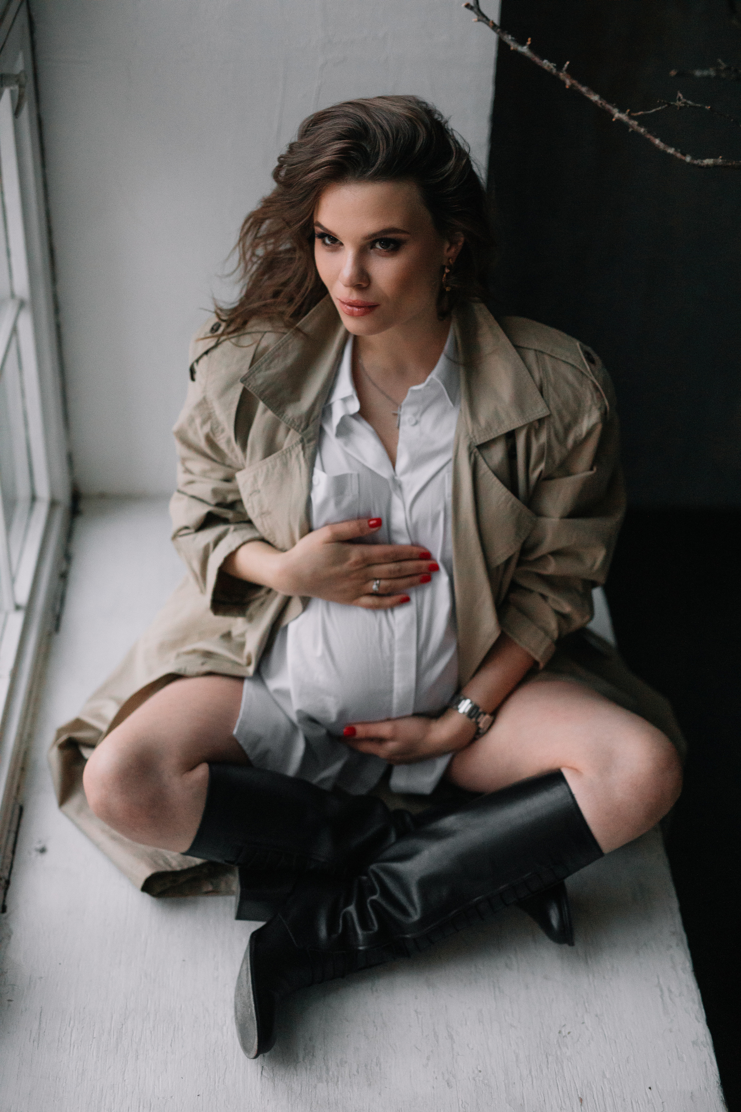 Беременность. Портретный имиджевый фотограф в Москве