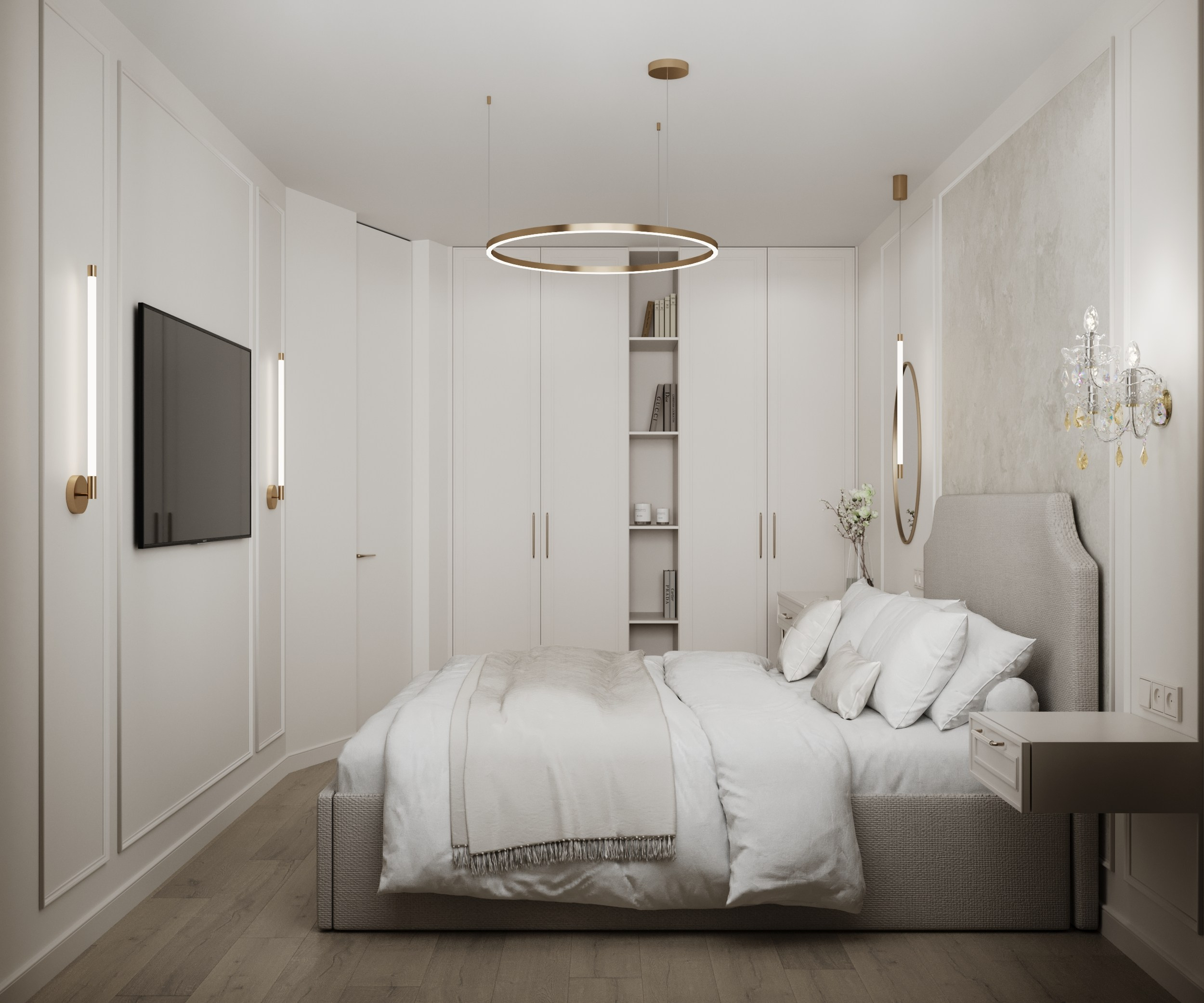 Квартира 55 кв. м. ЖК Кумир. Annything design