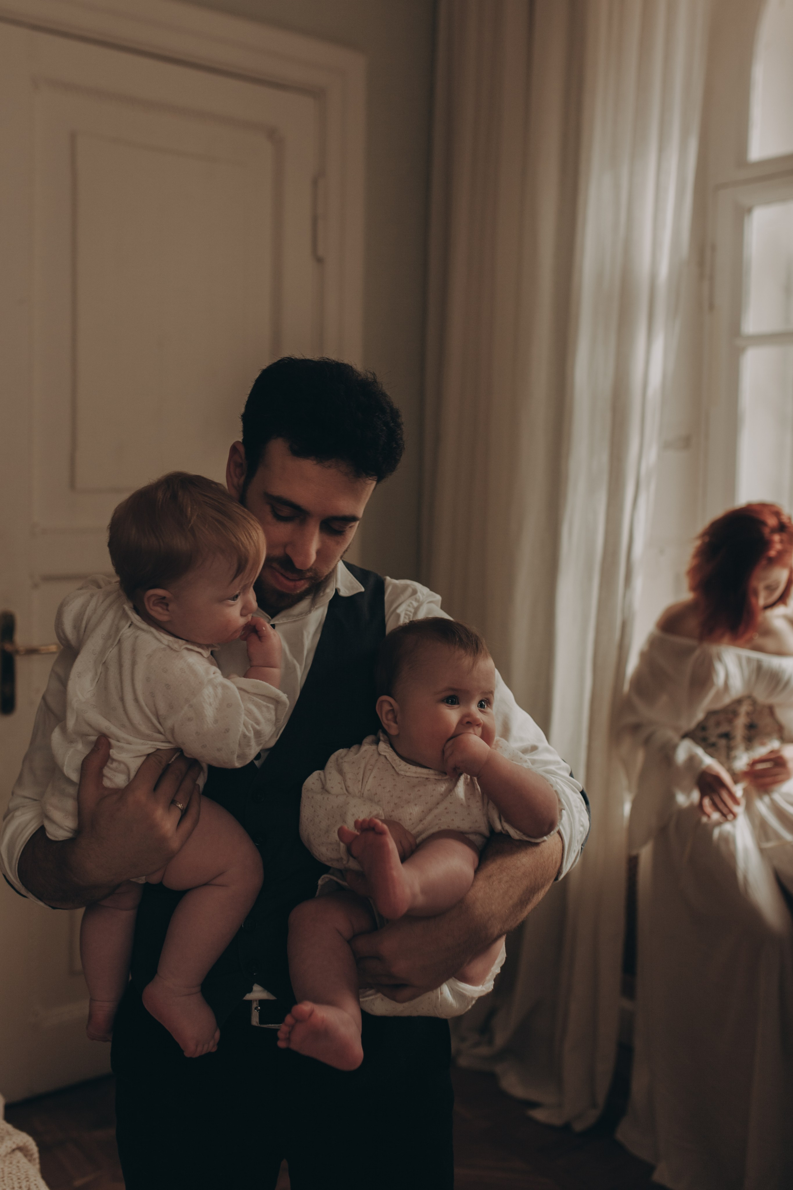 Маша, Саша и малышки. Семейный фотограф Полина Сарина Москва