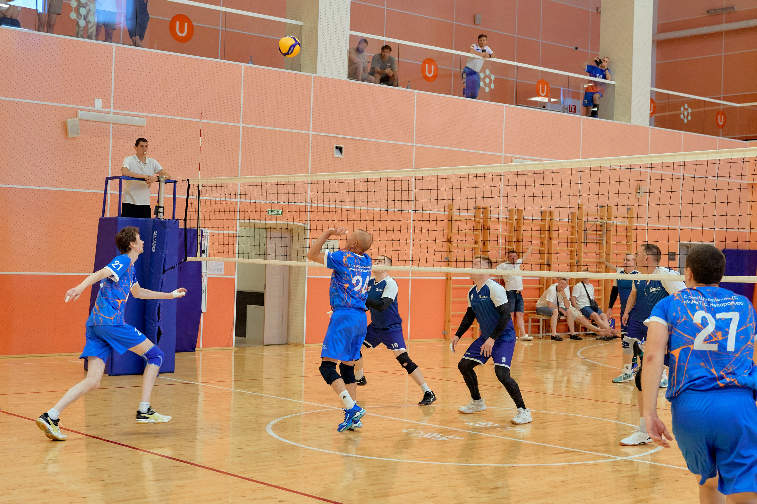 Спартакиада Группы РУСГИДРО | Волейбол. Александр Сазонов Красноярск