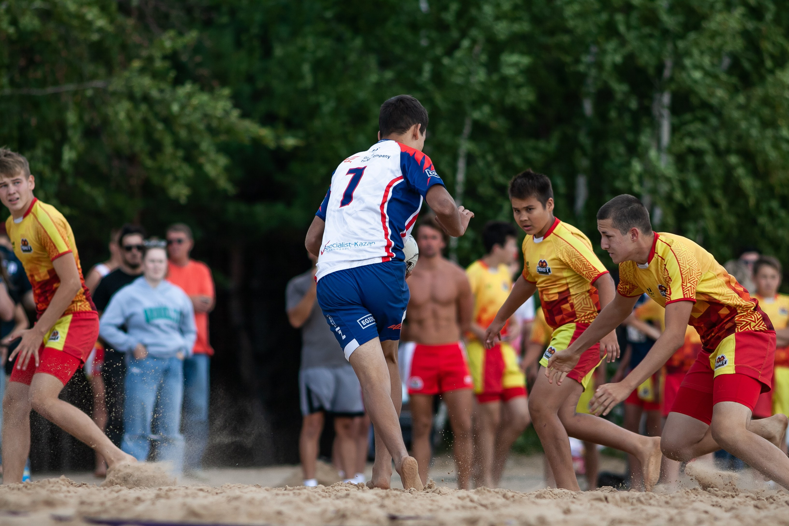 «Кубок «Молота» по пляжному Регби. Фотография