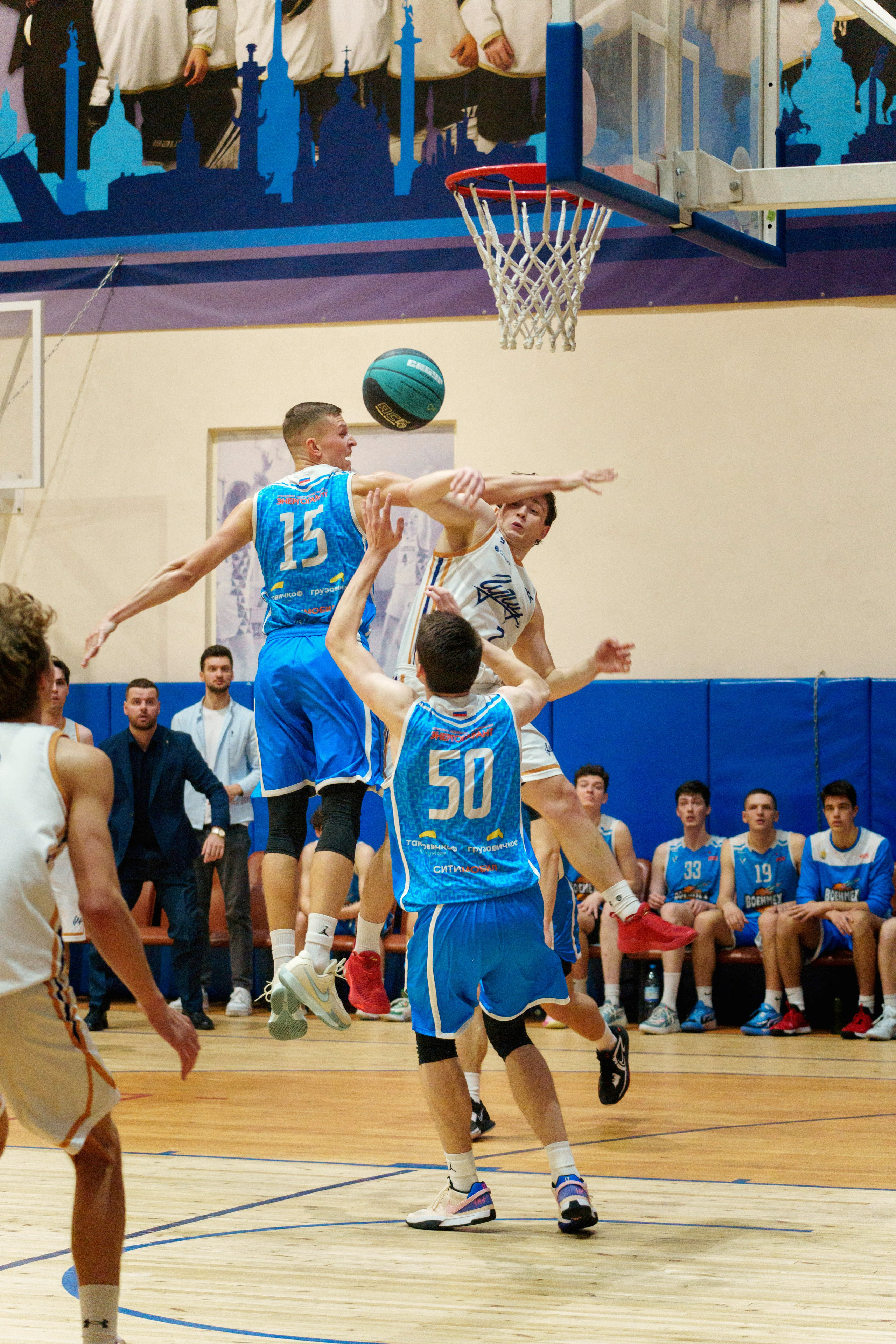 Баскетбол ГУТИД и ВОЕНМЕХ. Фотограф в Санкт-Петербурге Ибрагимова Алина