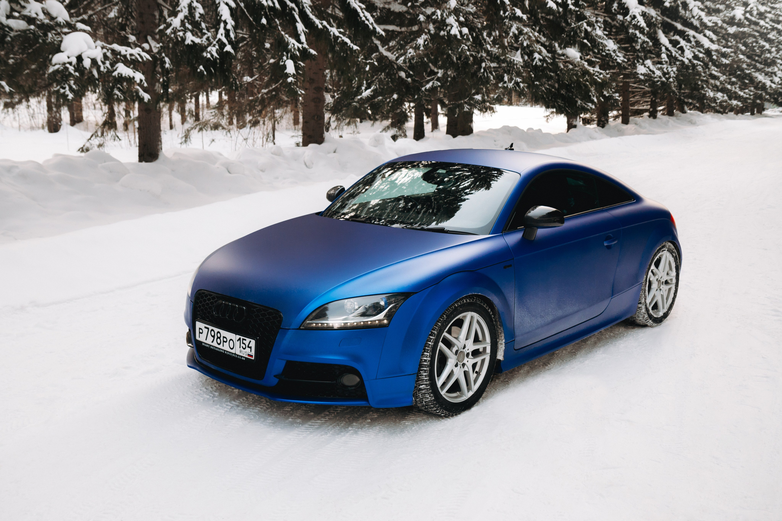 Audi TT shades of blue. Автомобильный фотограф и видеограф в Новосибирске|Александра Косухина