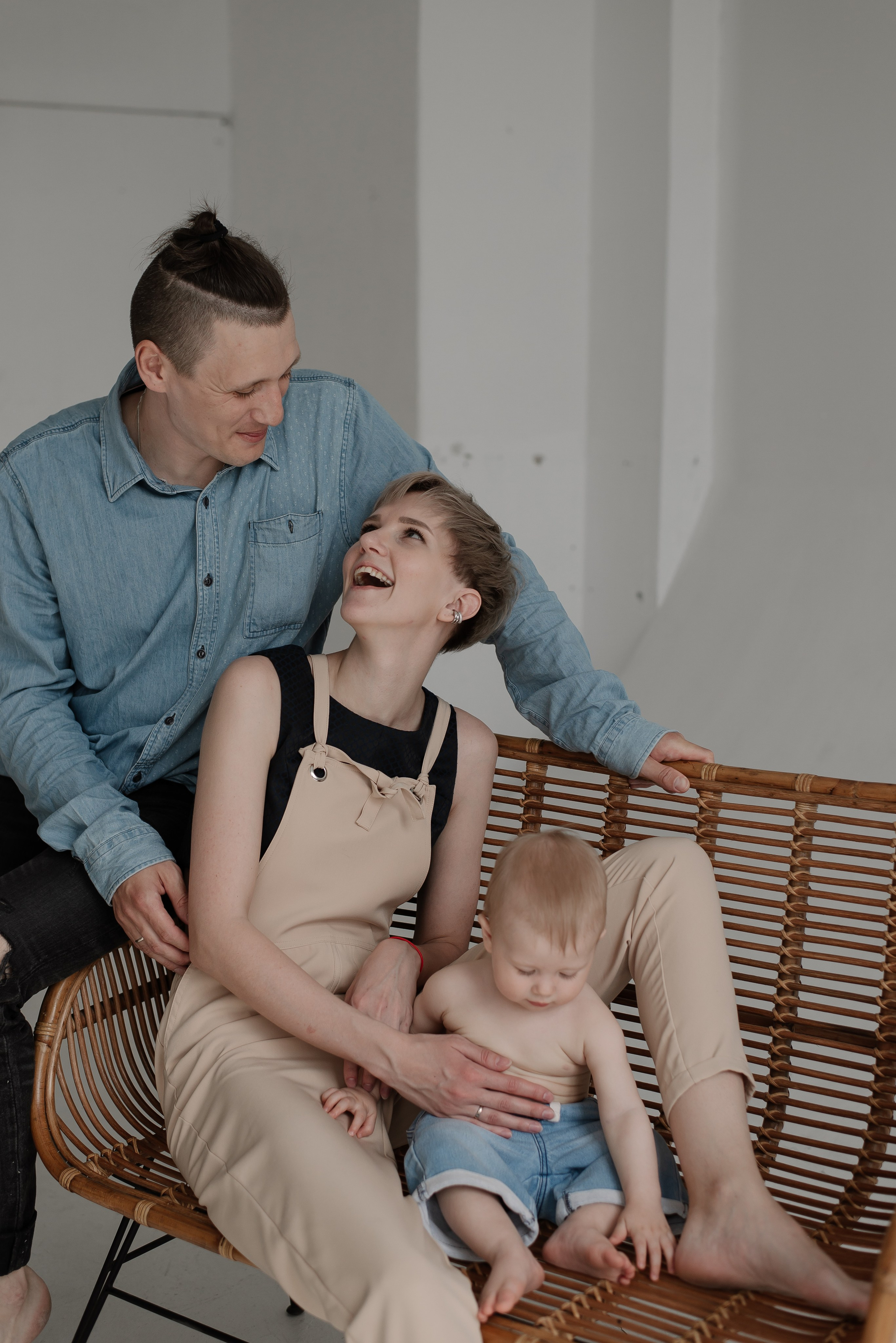 Родион, Ольга и Елисей. Портретный фотограф Ксения Люндовская