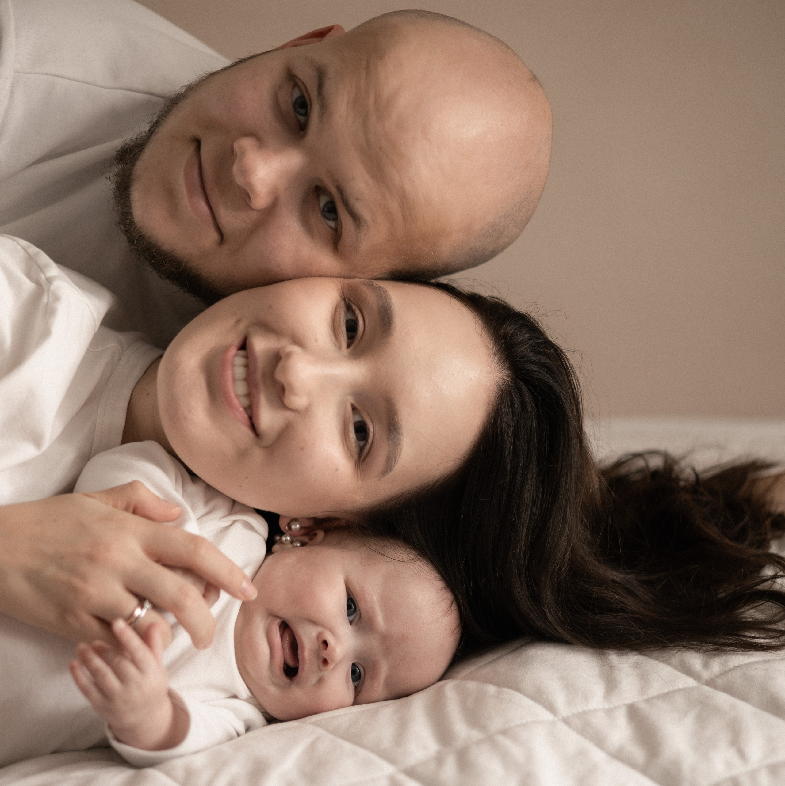 Аида, Леонид и малышка Николь ♡. Семейный фотограф Дарья Белецкая