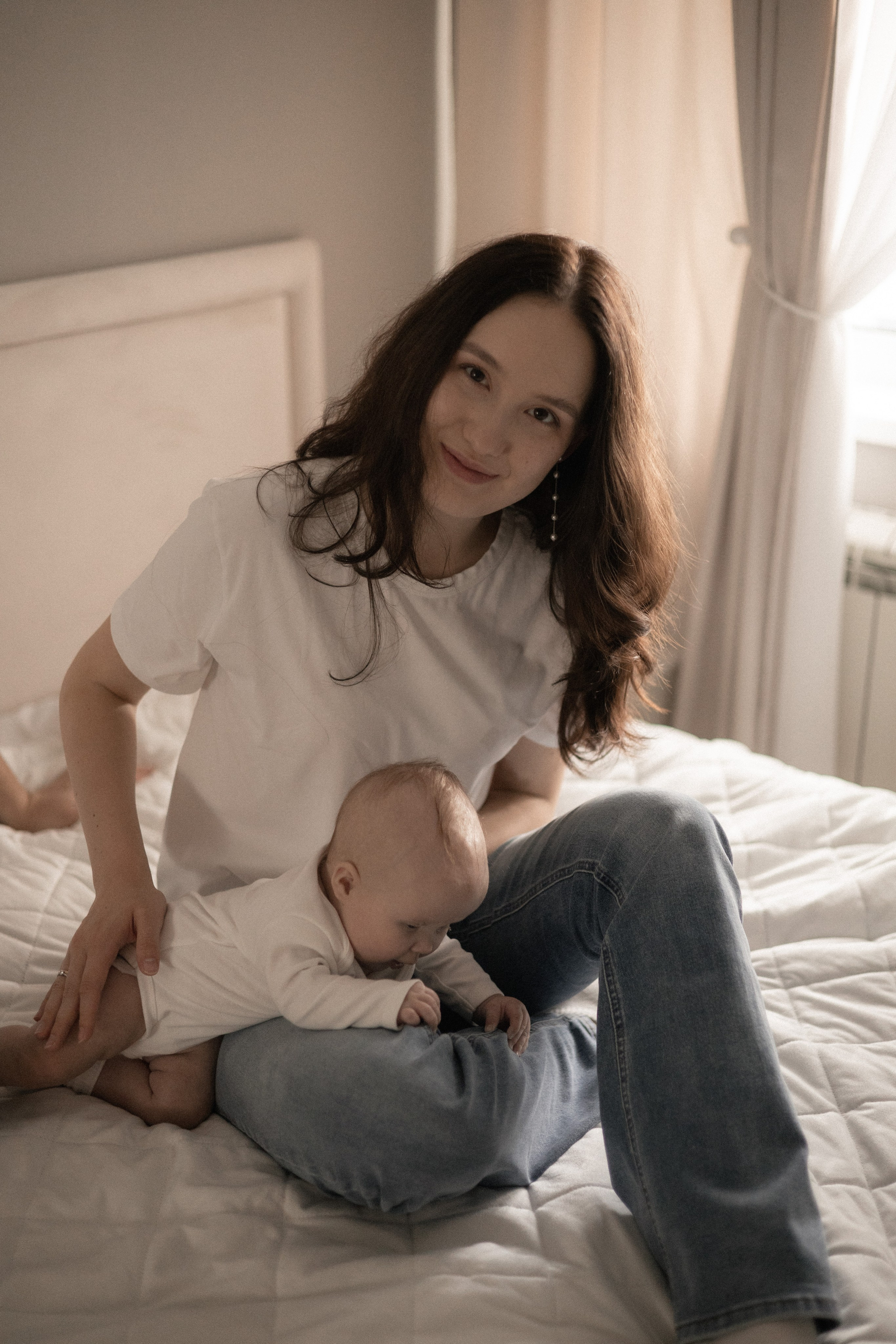 Аида, Леонид и малышка Николь ♡. Семейный фотограф Дарья Белецкая