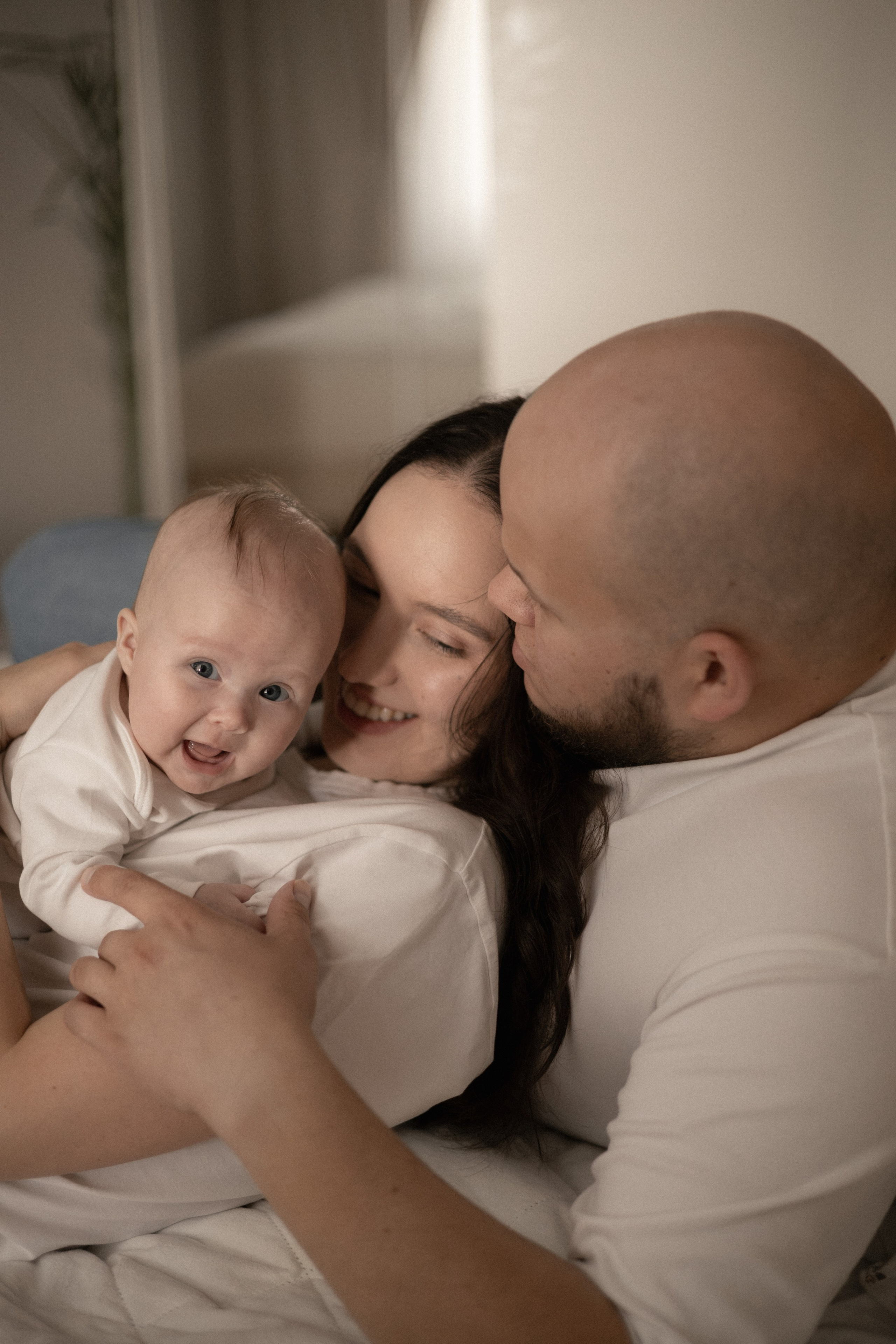 Аида, Леонид и малышка Николь ♡. Семейный фотограф Дарья Белецкая
