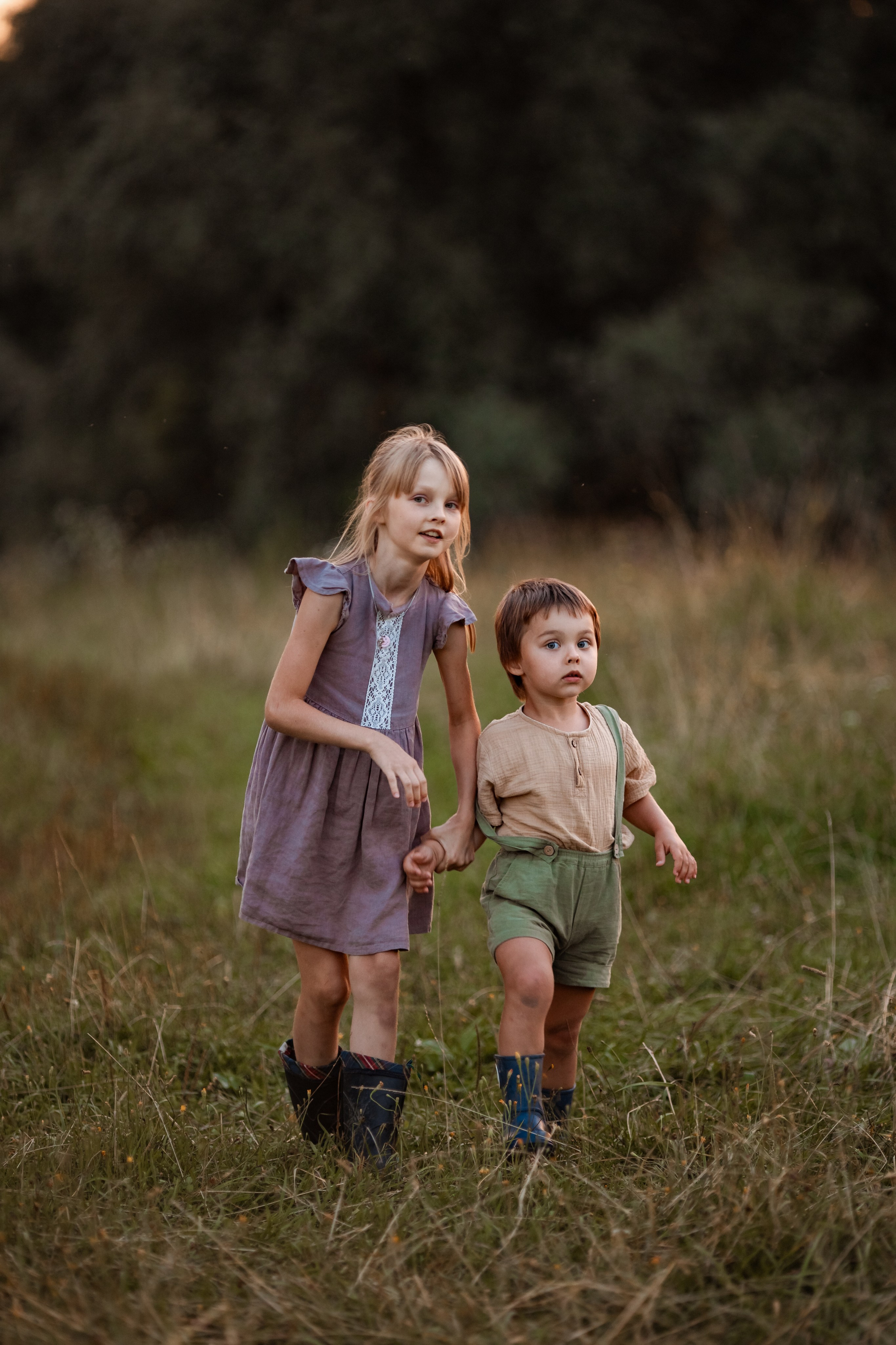 Детская фотосессия в полях | Надежда Воробьёва. Семейный и женский фотограф в Москве Надежда Воробьева
