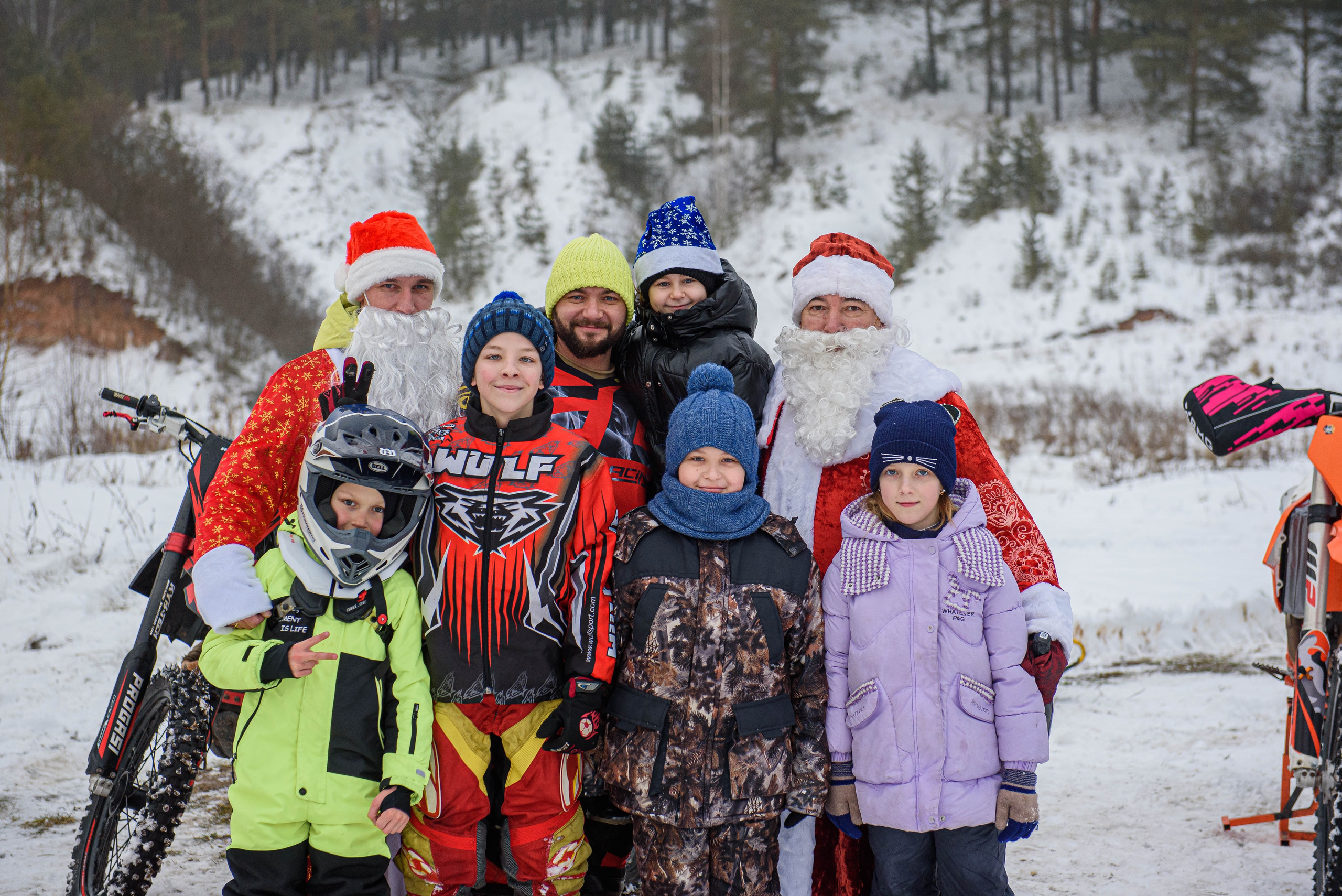Предновогодняя тренировка в Павлово. Мотофотограф в Нижнем Новгороде Динара Зуйкова