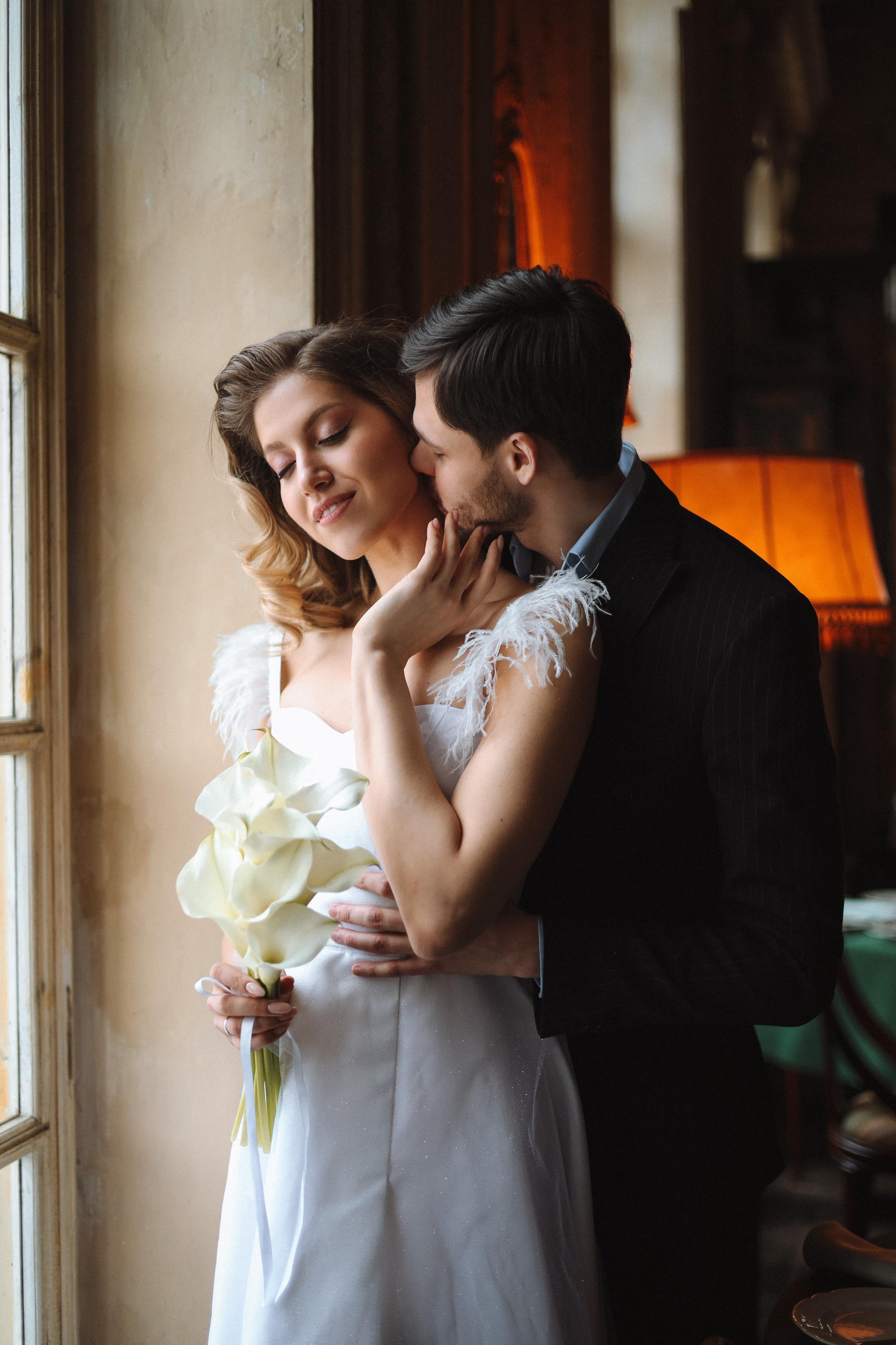 Яна и Егор. Ресторан «Пушкин». Диана Чечель. Свадебный и портретный фотограф в Москве