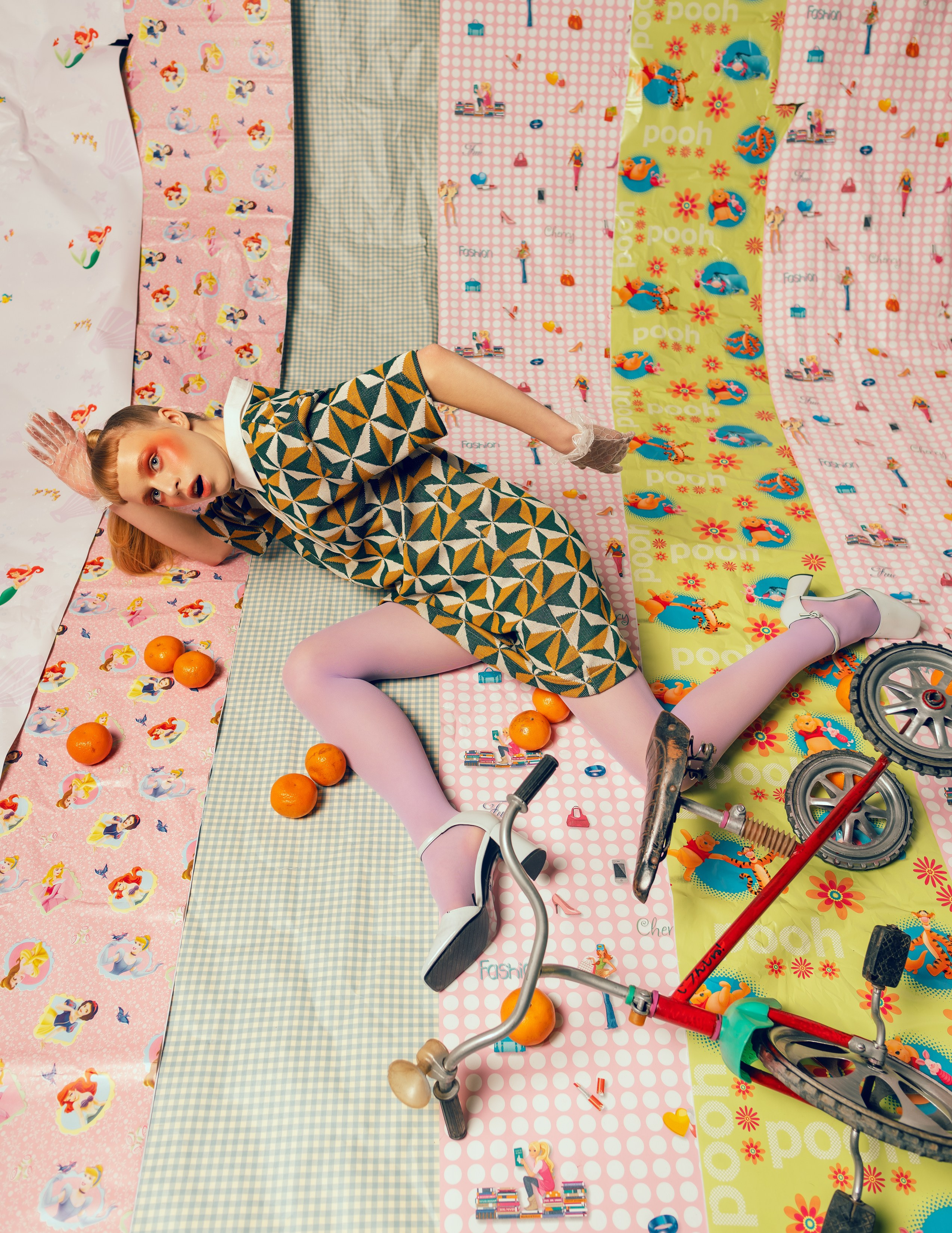 Studio photoshoot for Veronika. Photographer in Tokyo Anatolii Ozarto