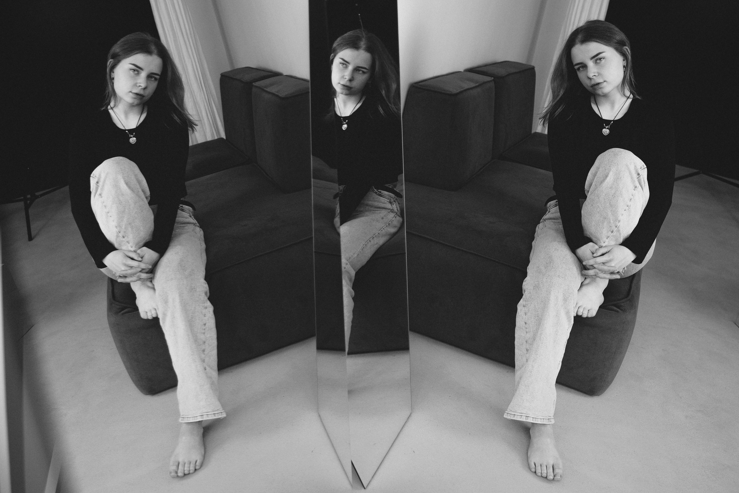 Полина, минимализм. Портретный фотограф в Минске