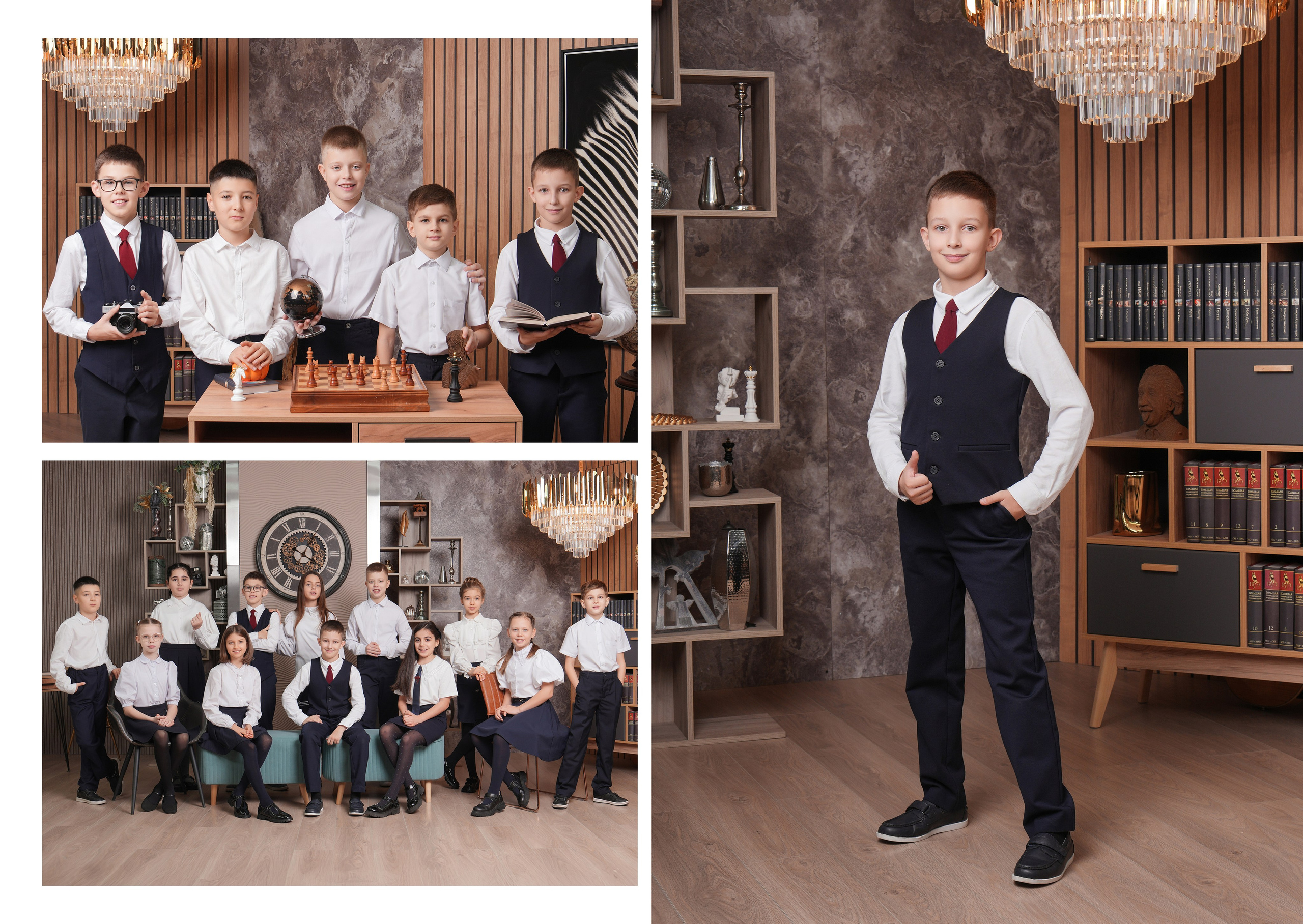 ШКОЛА 100 4 Е. Красивый выпускной альбом в Краснодаре