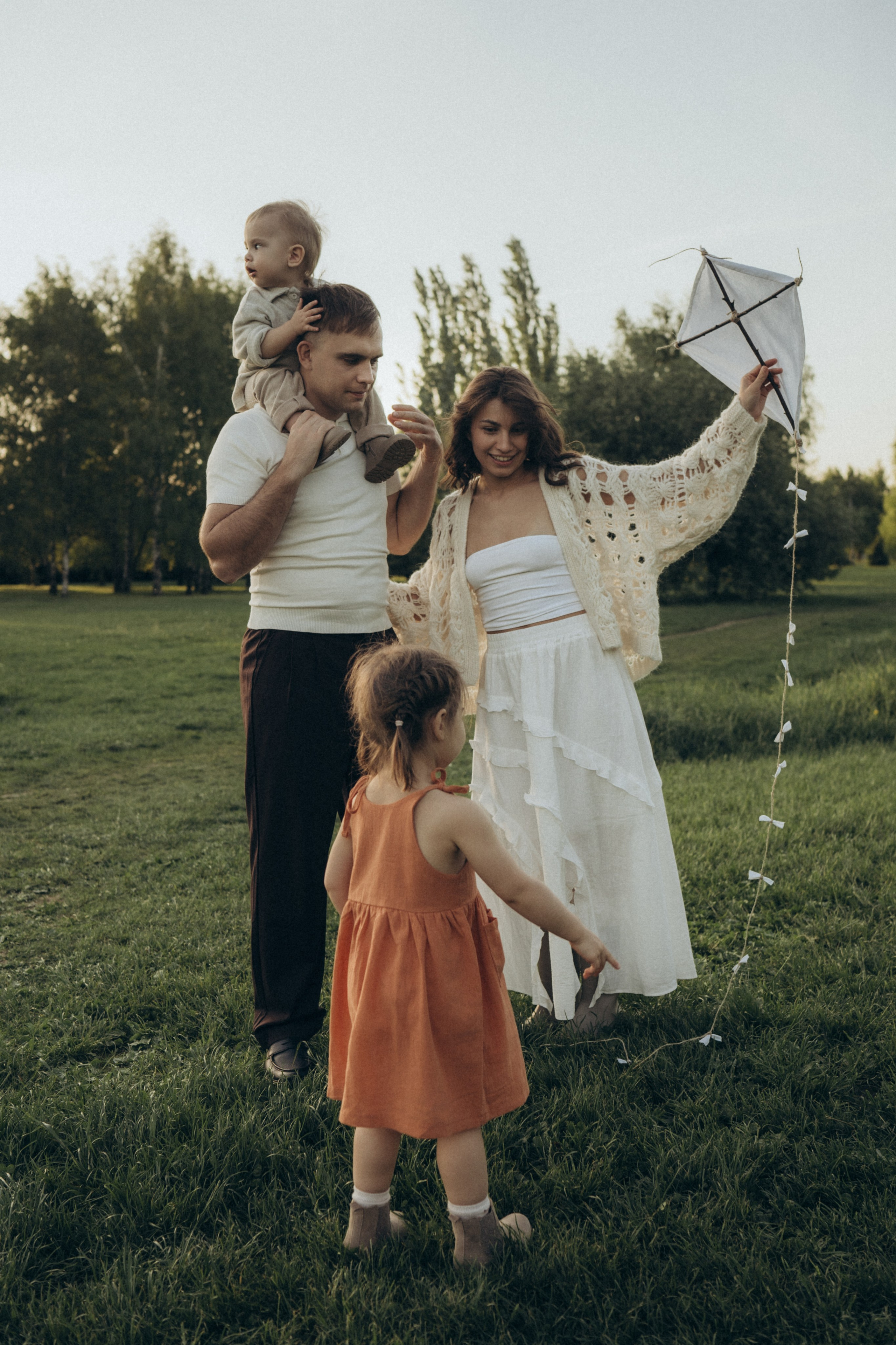 Семья. Закат. Счастье. Семейный фотограф в Москве Елена Гильманова