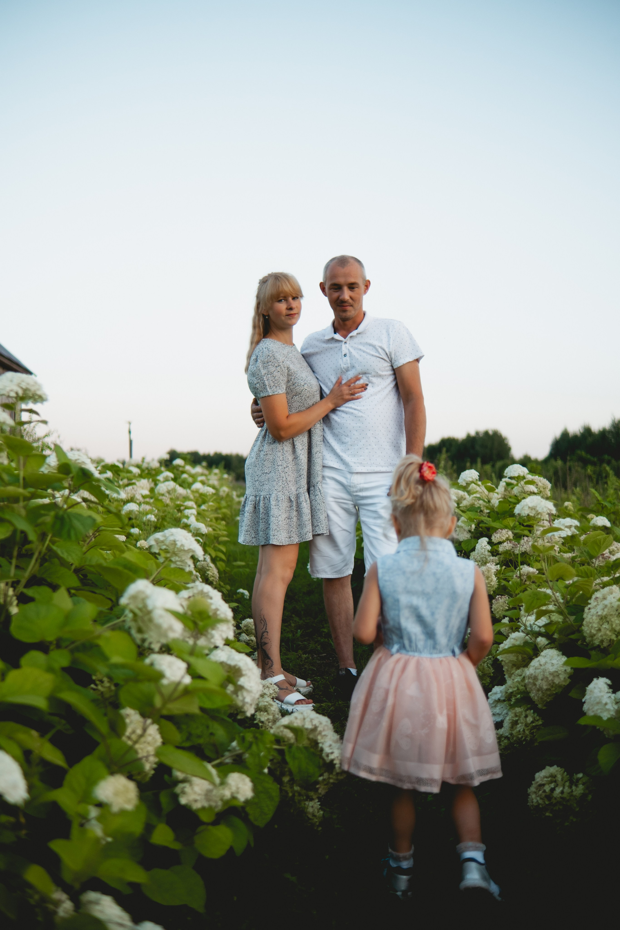 Семейная съемка в лованде. Nattie.ph