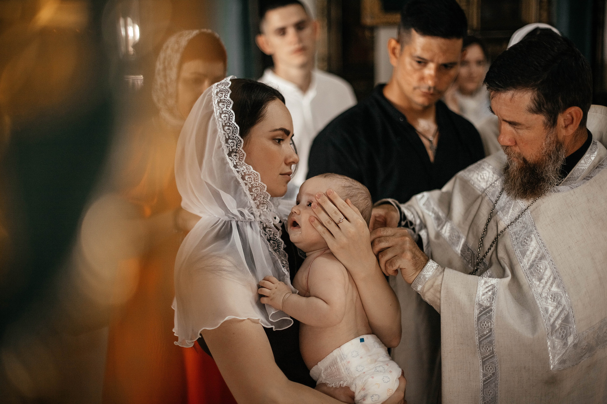 Таинство Крещения Мирославы. Фотограф Сальск Катерина