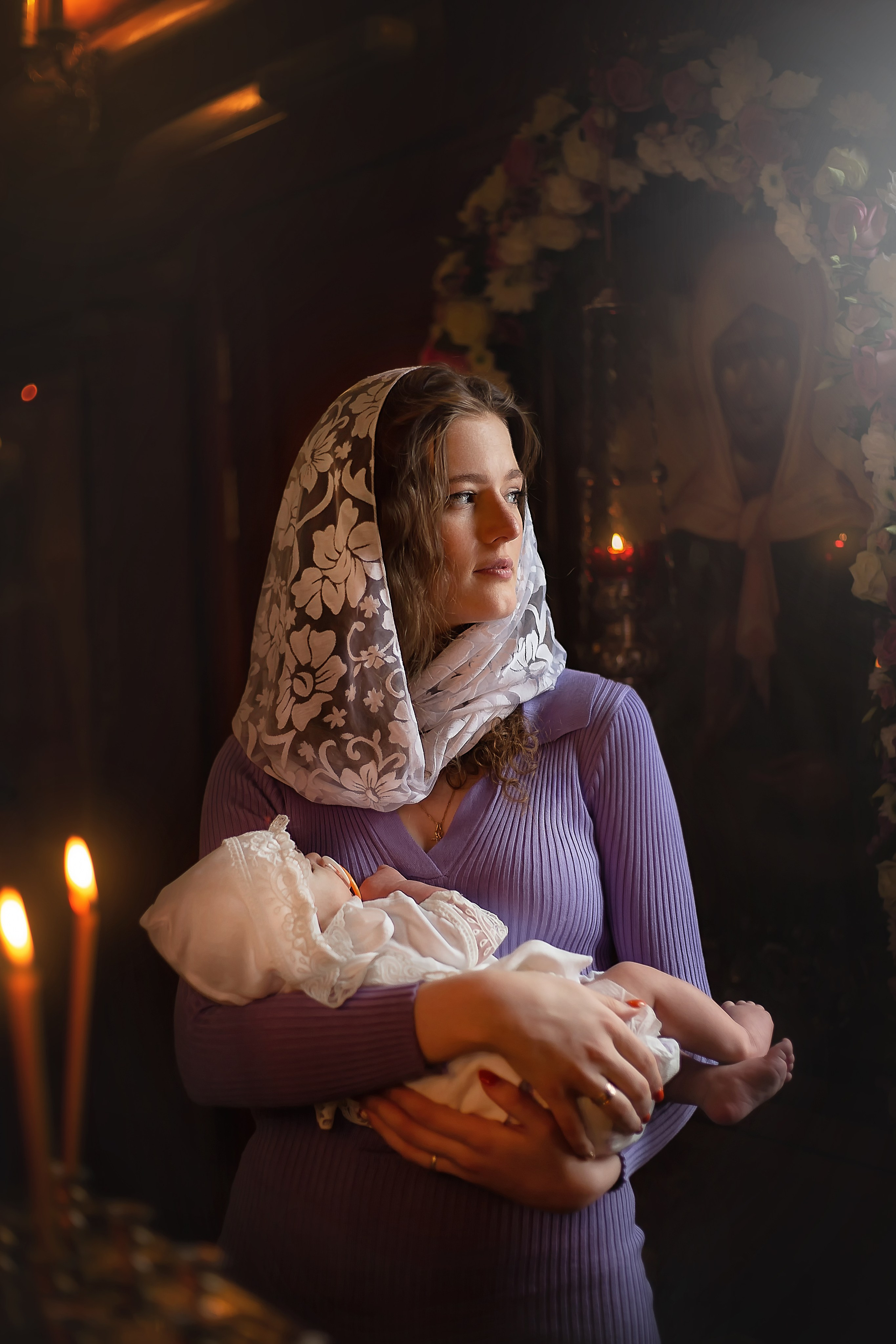 КРЕЩЕНИЕ. Фотограф Юлия Бусыгина