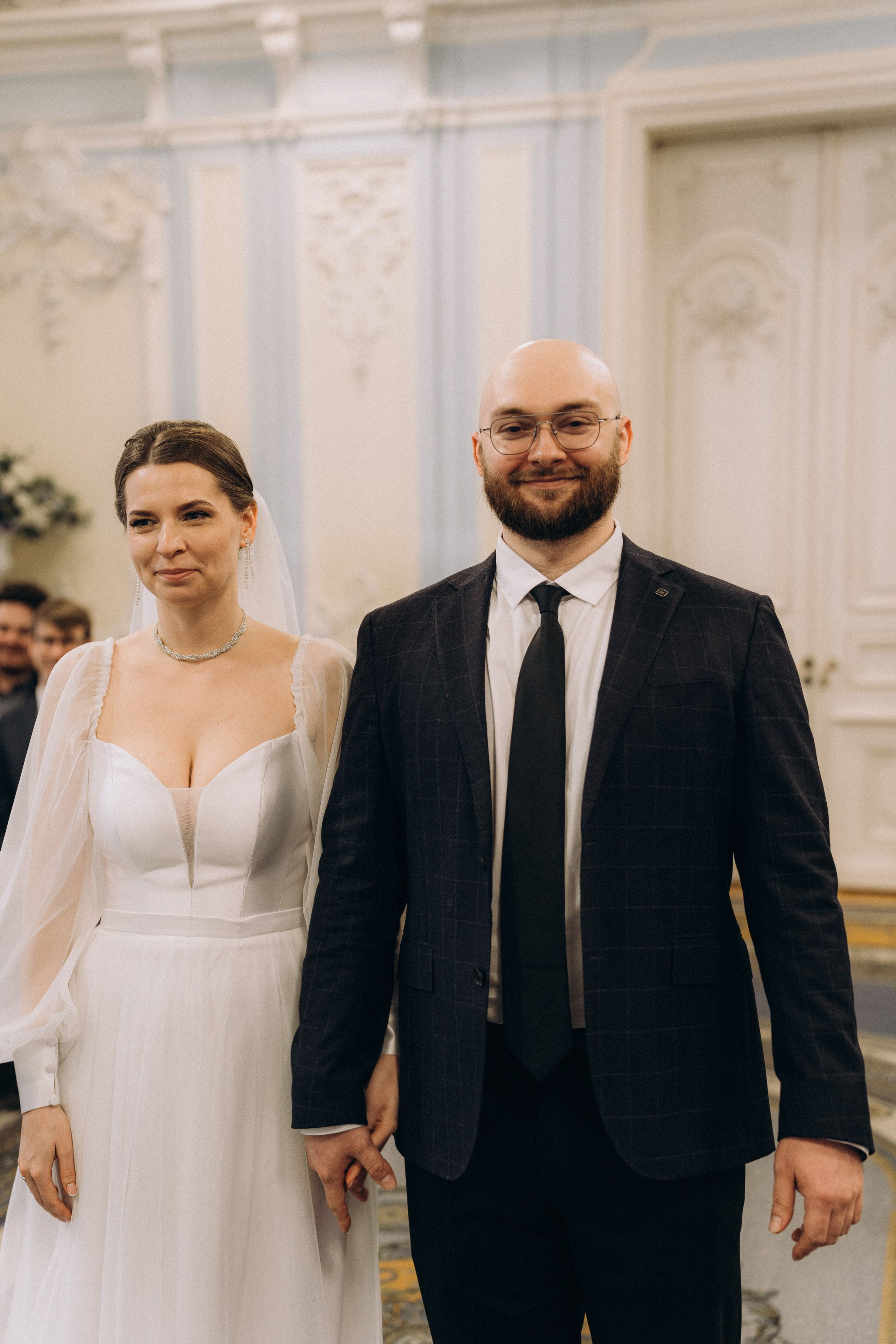 СВАДЕБНАЯ СЬЕМКА ВО ВТОРОМ ДВОРЦЕ (ДЕКАБРЬ) ТАКЖЕ СЬЕМКА В СТУДИИ НА ЧЕРНЫШЕВСКОЙ. Профессиональный фотограф, Санкт-Петербург — Виктория Богомолова