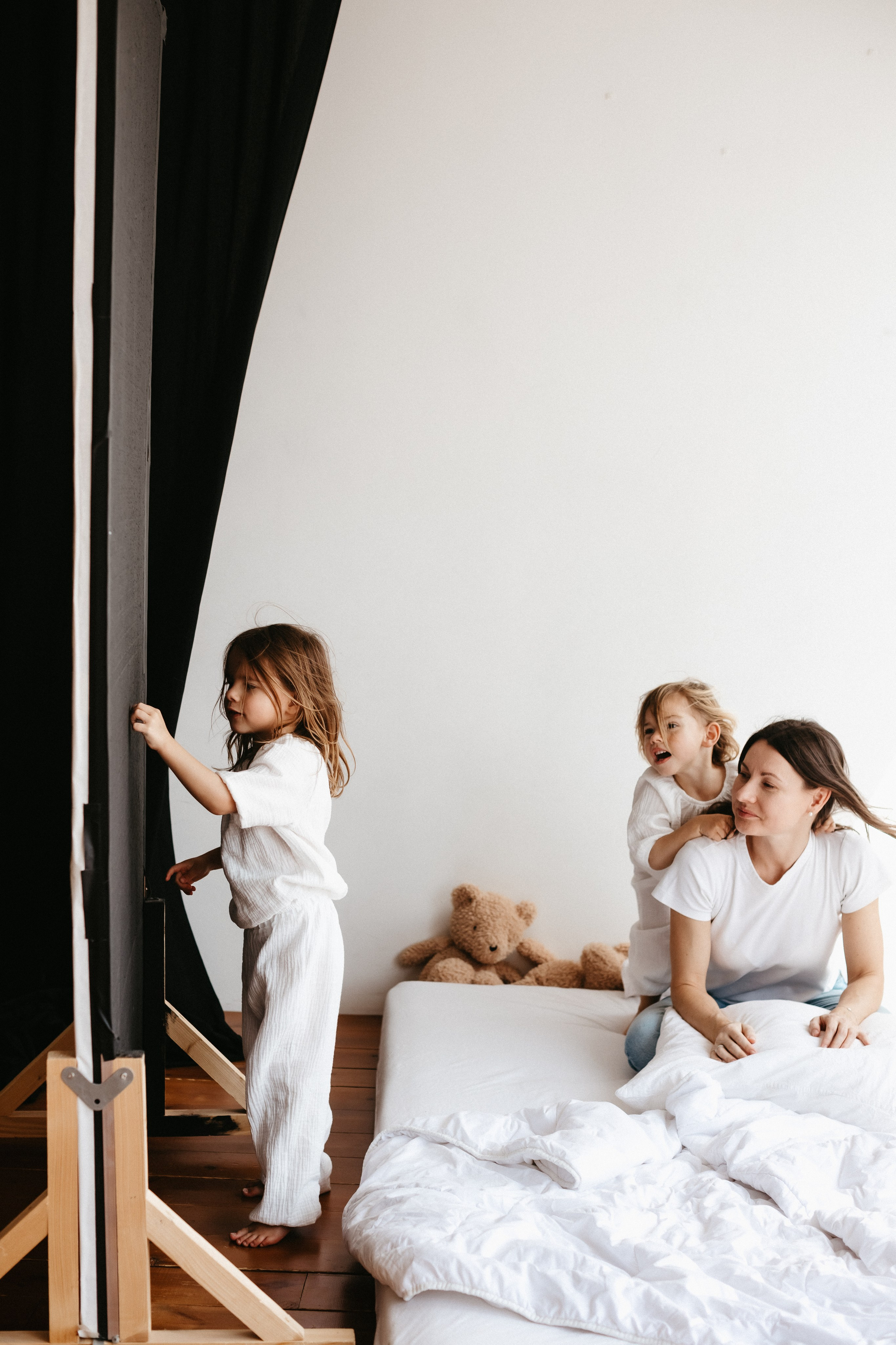 Мама и девочки. Евгения Пелипас